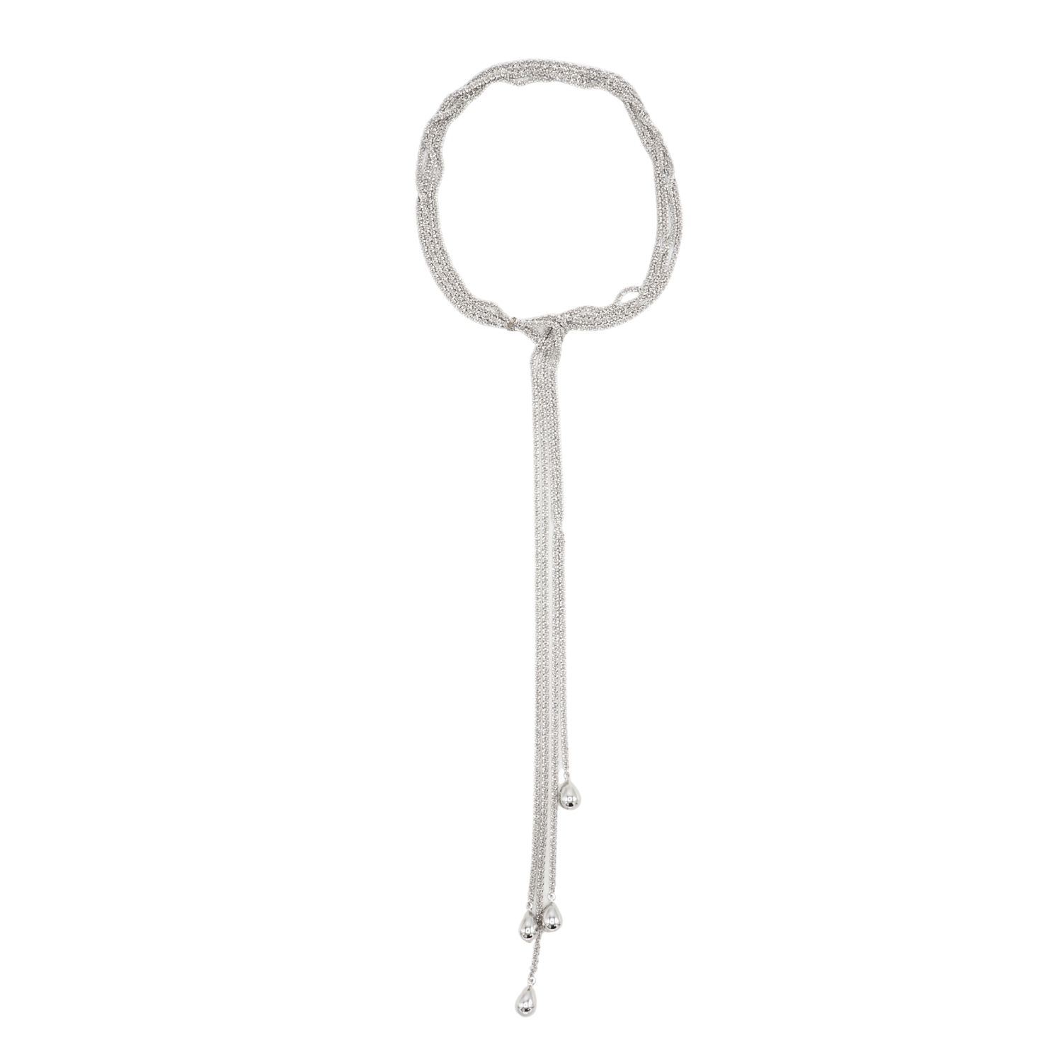 Sita Nevado Women's As De Guia Necklace - Silver In Silver