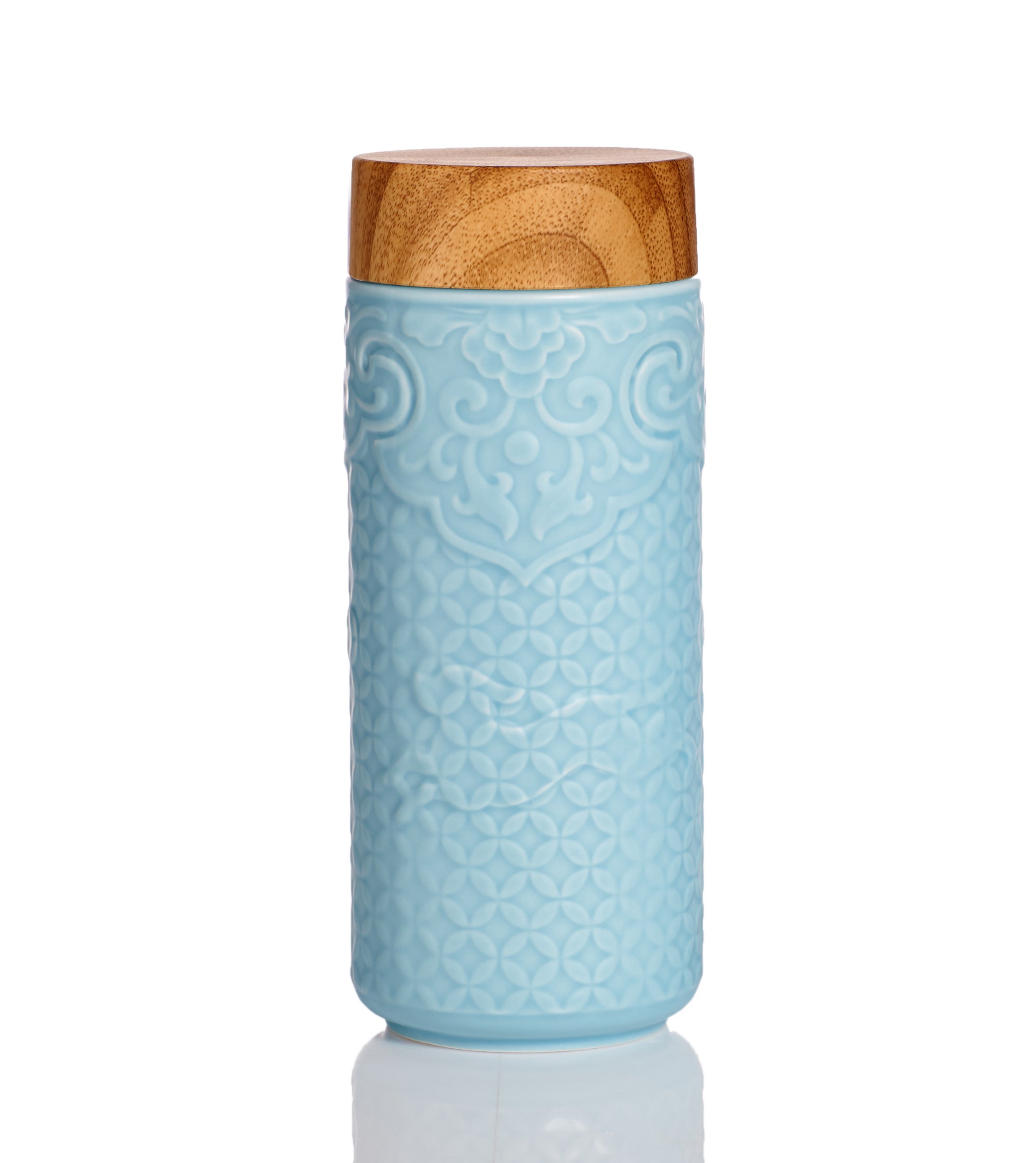 Big Splendid Prospect Double Wall Tea Tumbler -Sky Blue Acera