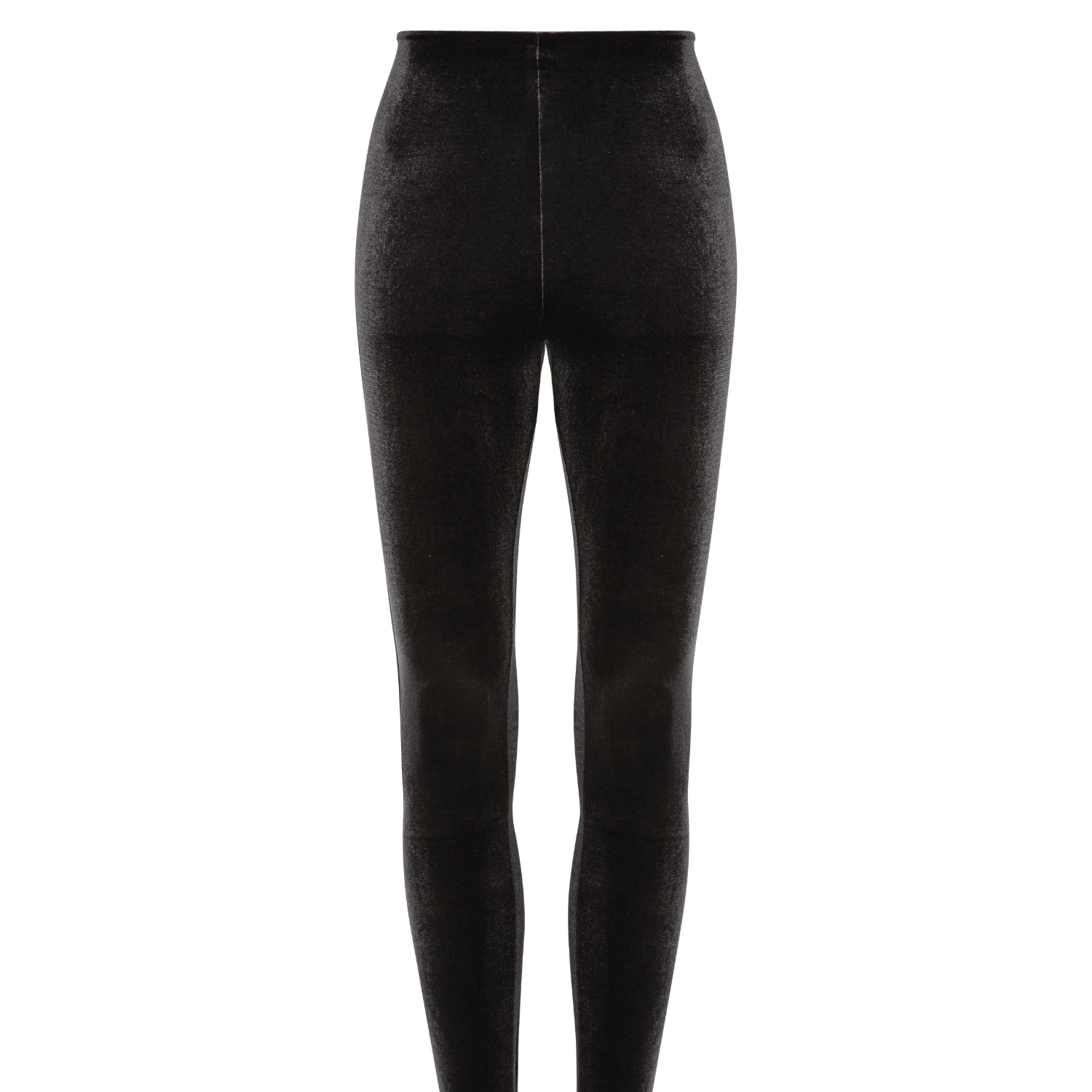 COMMANDO Stretch-velvet leggings