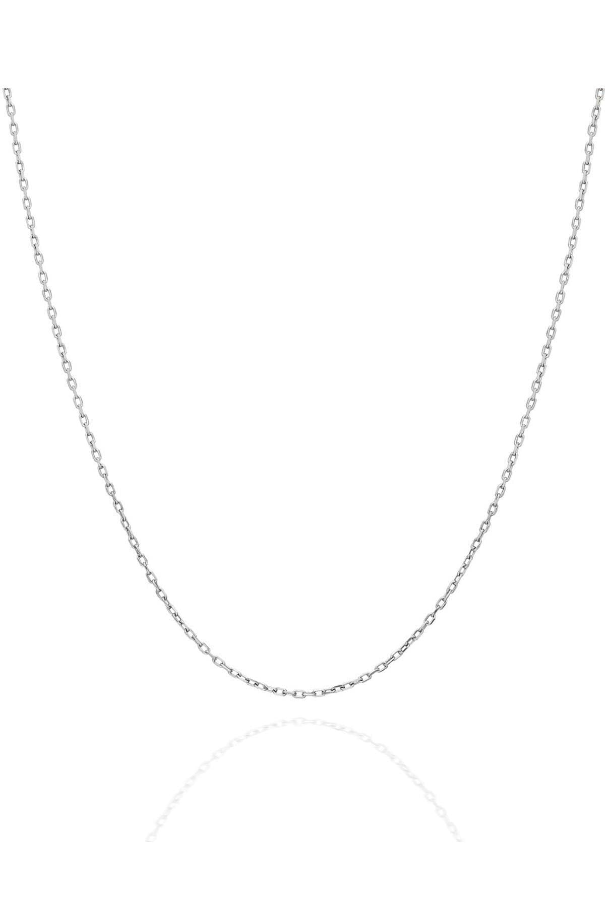 Spero London Women's Curb Chain Necklace Sterling Silver - Silver In Silver