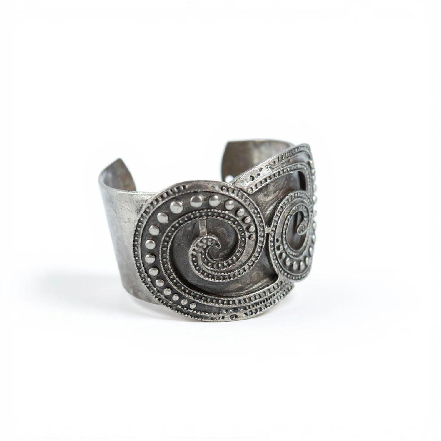 By Virgo Women's Silver Solenya Cuff Bracelet In Metallic