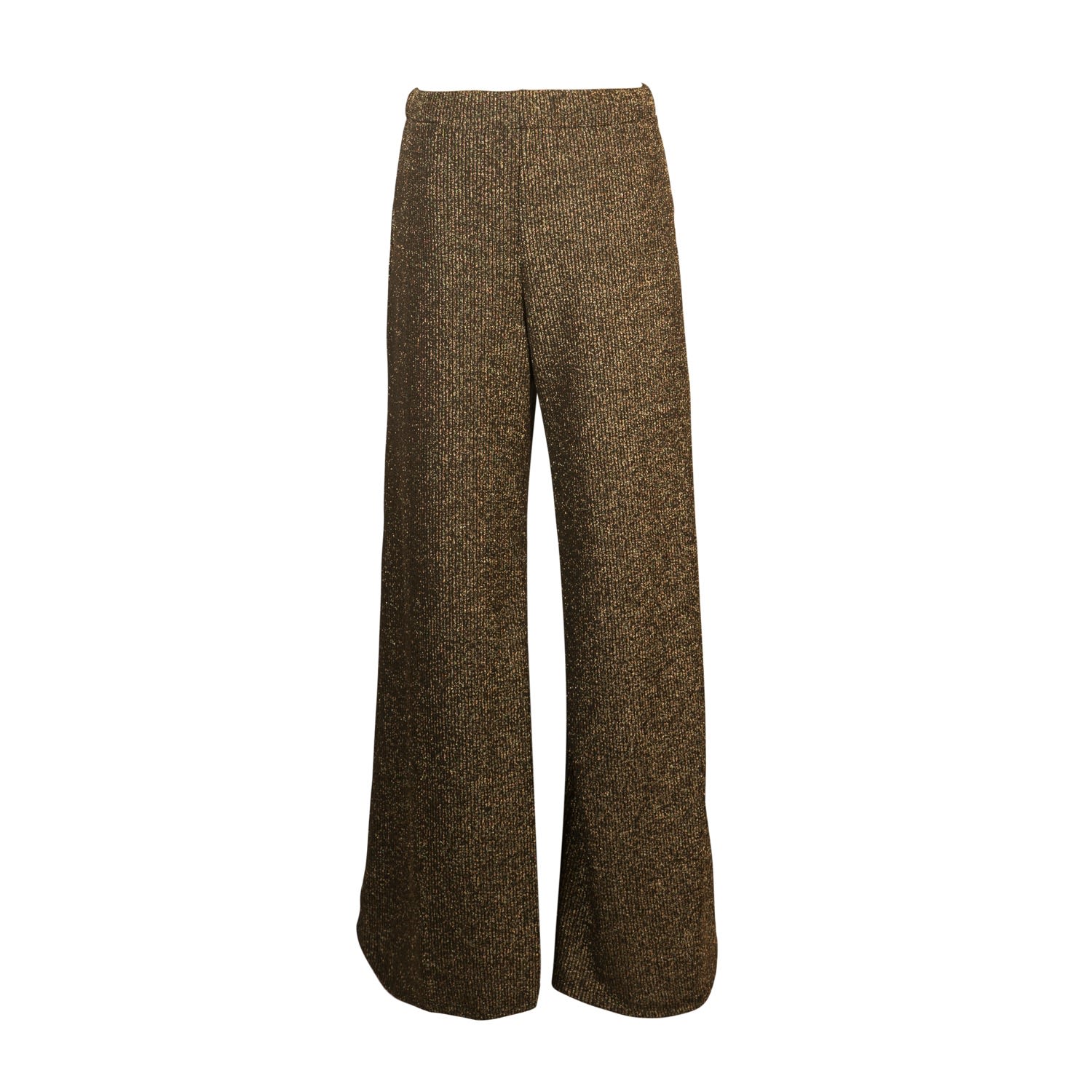 Jennafer Grace Women's Aura Gold Palazzo Pant In Gold