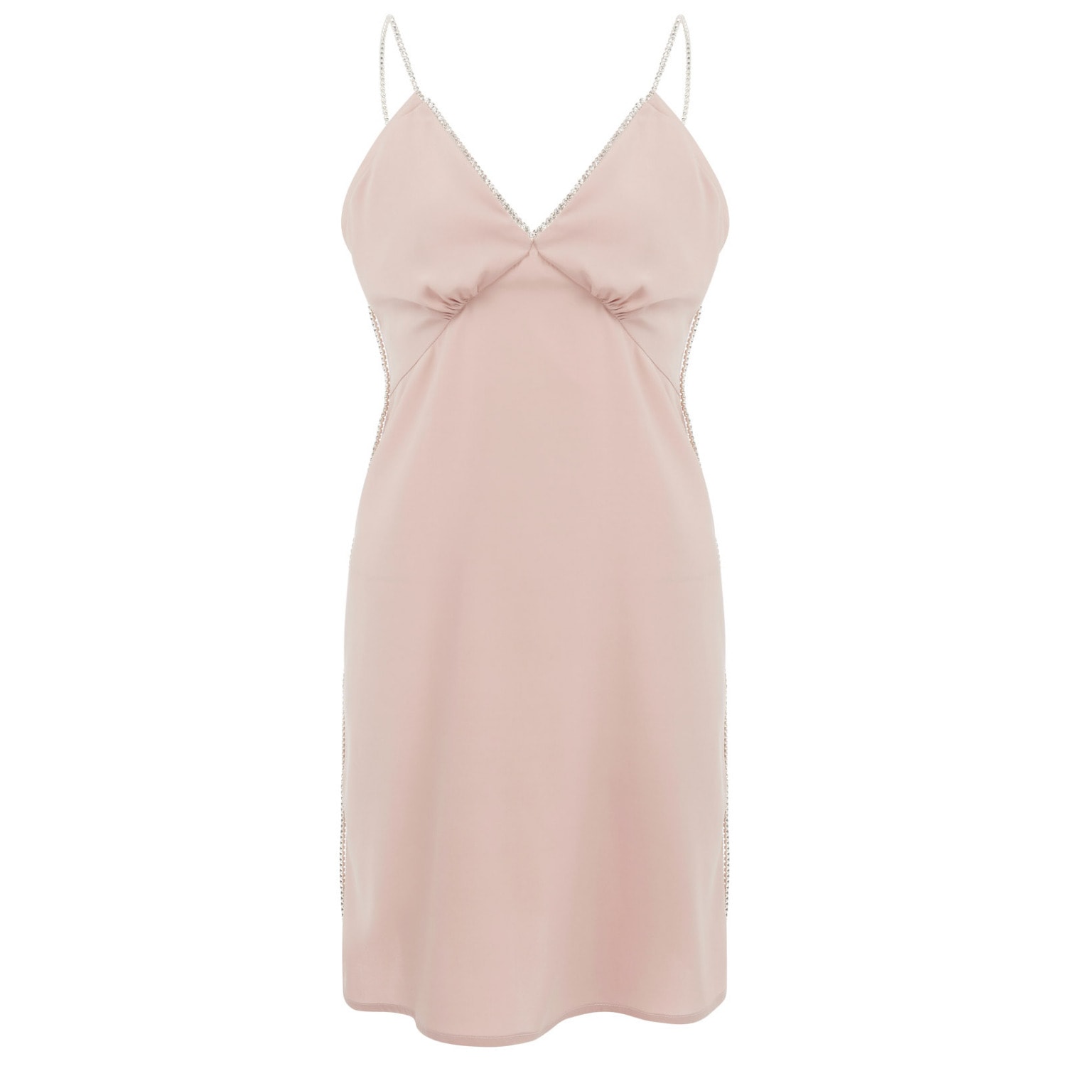 Lisa The Label Women's Bow Belle Short Slip In Silk In Neutral