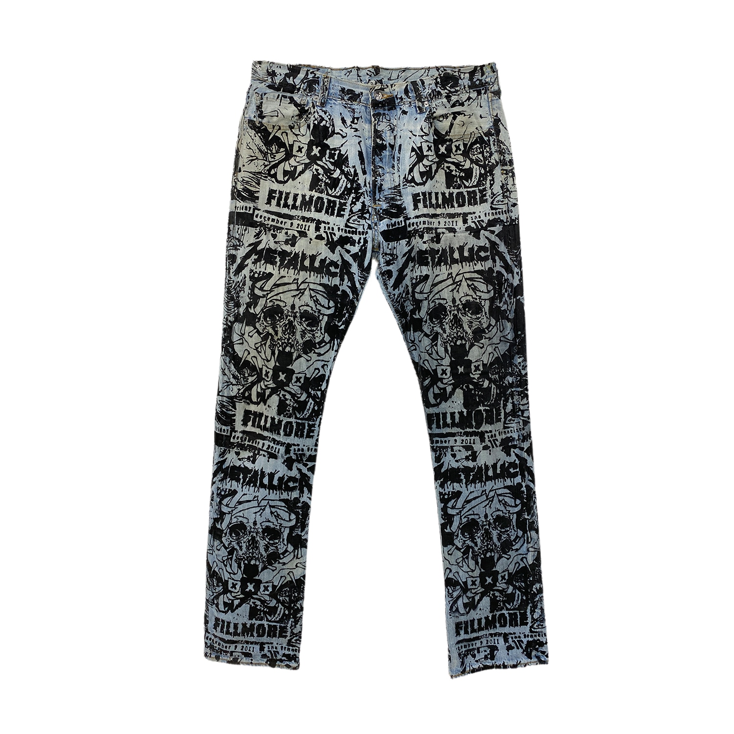 Zasta Studio Blue Frayed Fusion Denim  U One In Blue