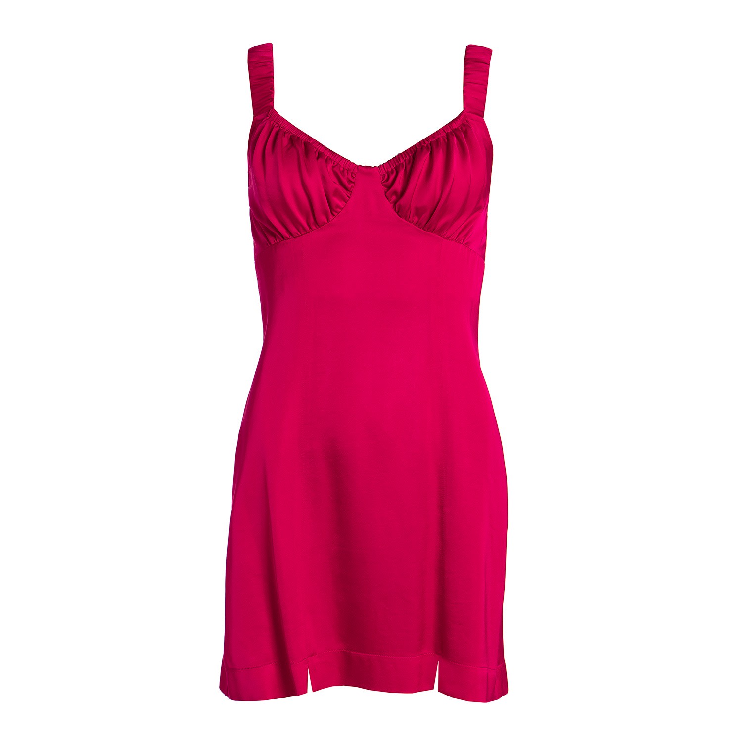 Women's Pink Cali Mini Dress In Fuchsia | Small | Roses are Red