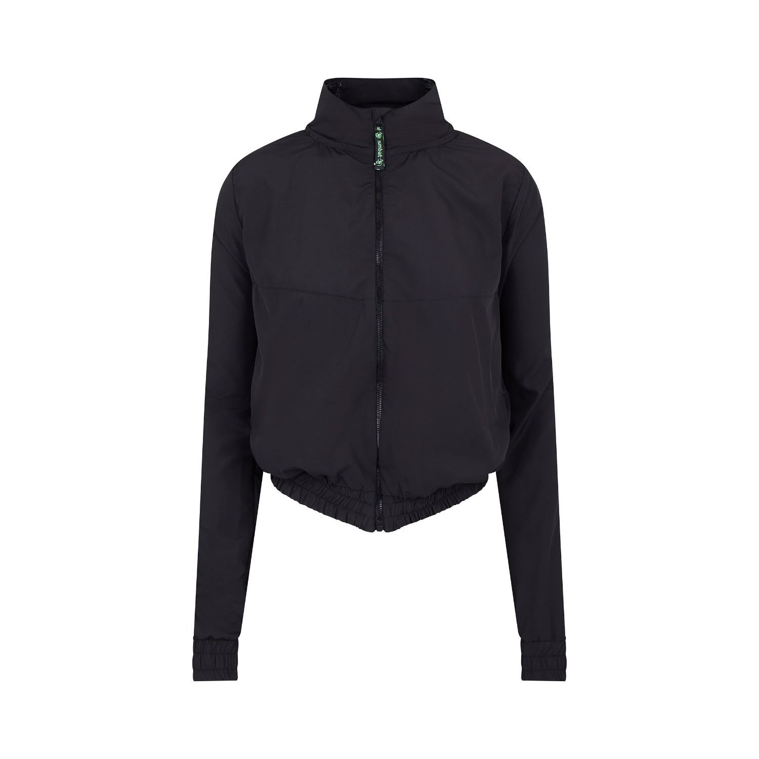 Women's Black Training Track Jacket | Large | Numbat