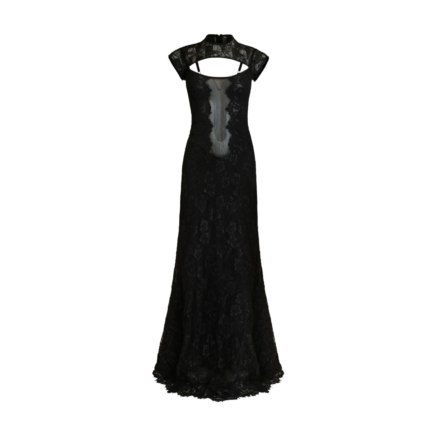 Women's Brisa Black Maxi Dress | Extra Small | Ow Collection