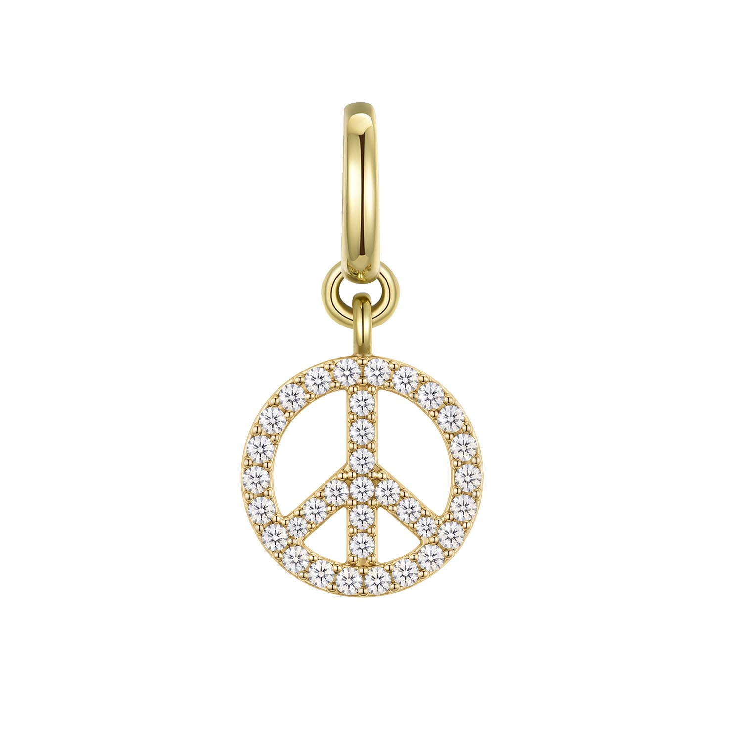 Gold Companion Peace Charm | Unleash Cph
