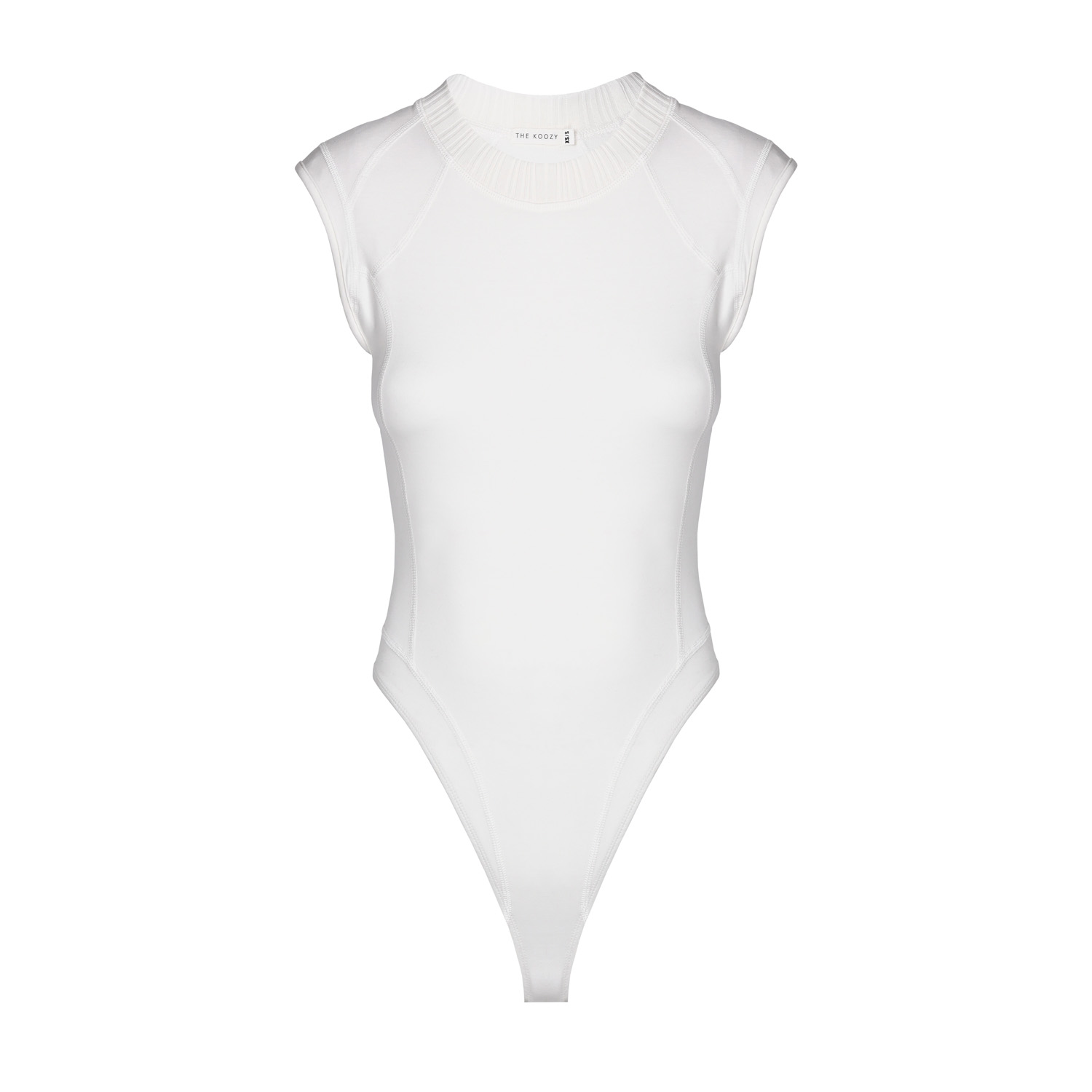 The Koozy Women's Amory Bodysuit In White In White