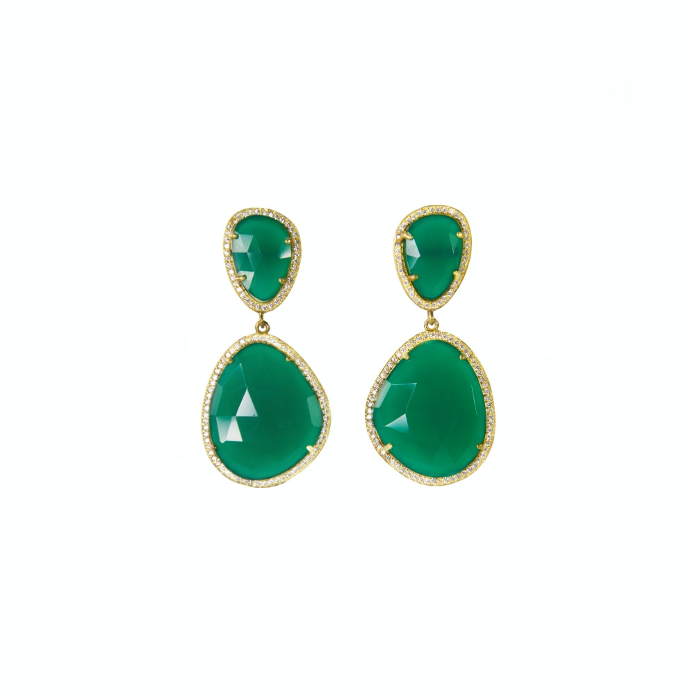 Stephanie Browne Australia Women's Green Bijou Earrings