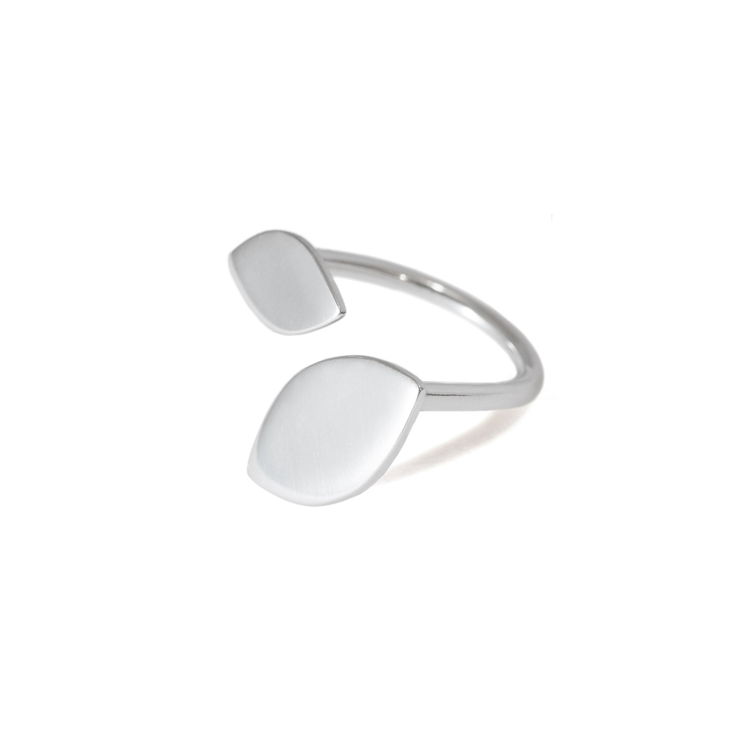 Women’s Silver Leaf Ring Eola