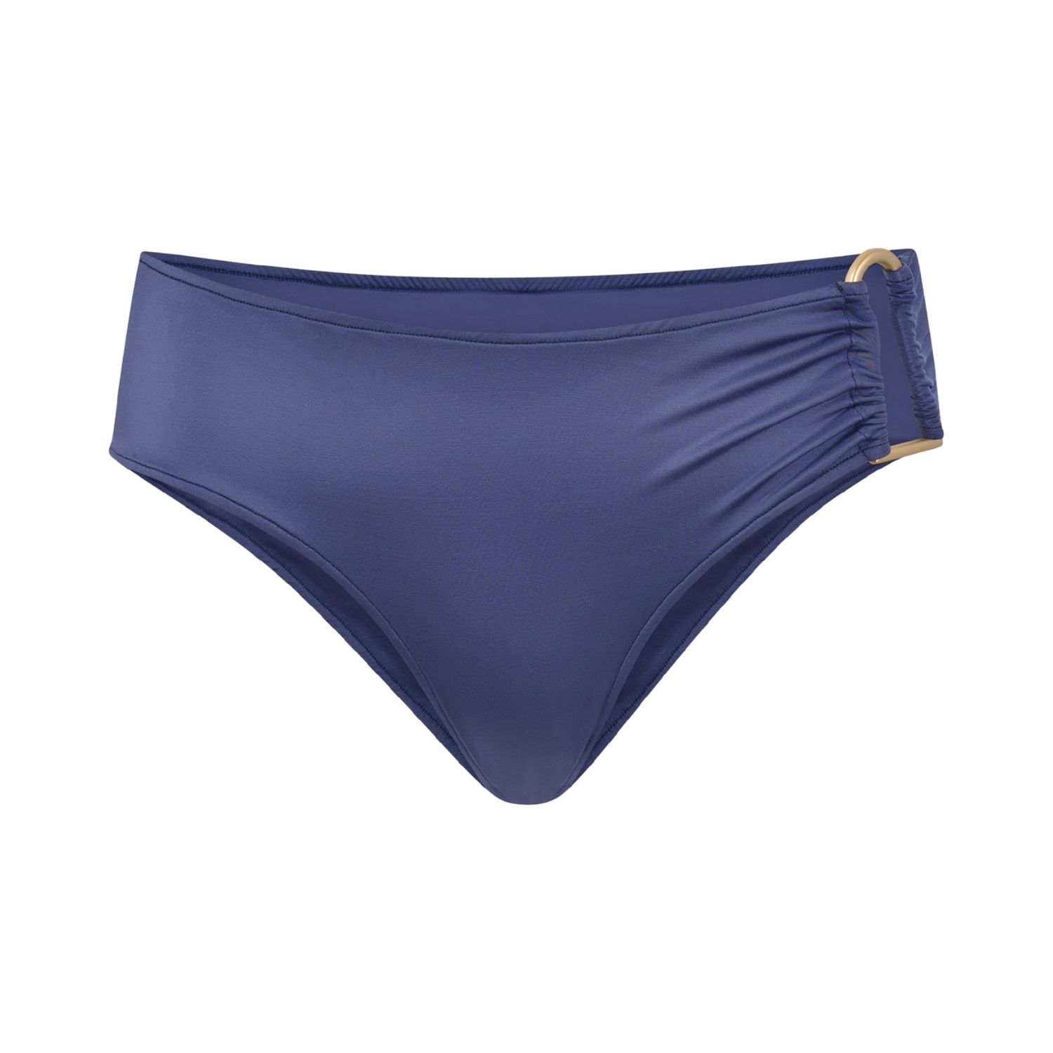 Women's Blue Jade Swim Bottom In Charcoal | Extra Small | Bianca Resortwear