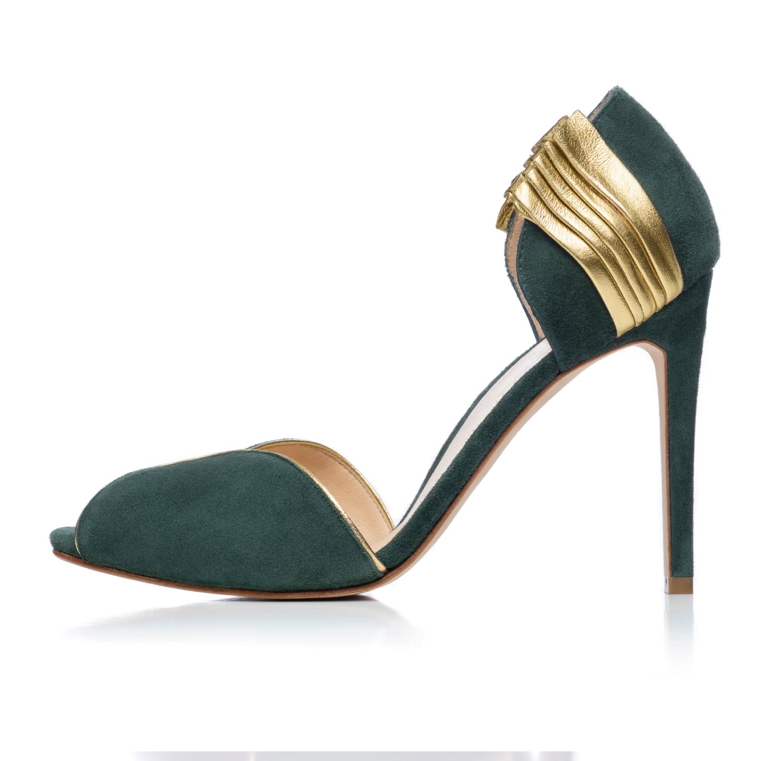 Women’s Green / Neutrals Diana 5 Uk Lu Vixen