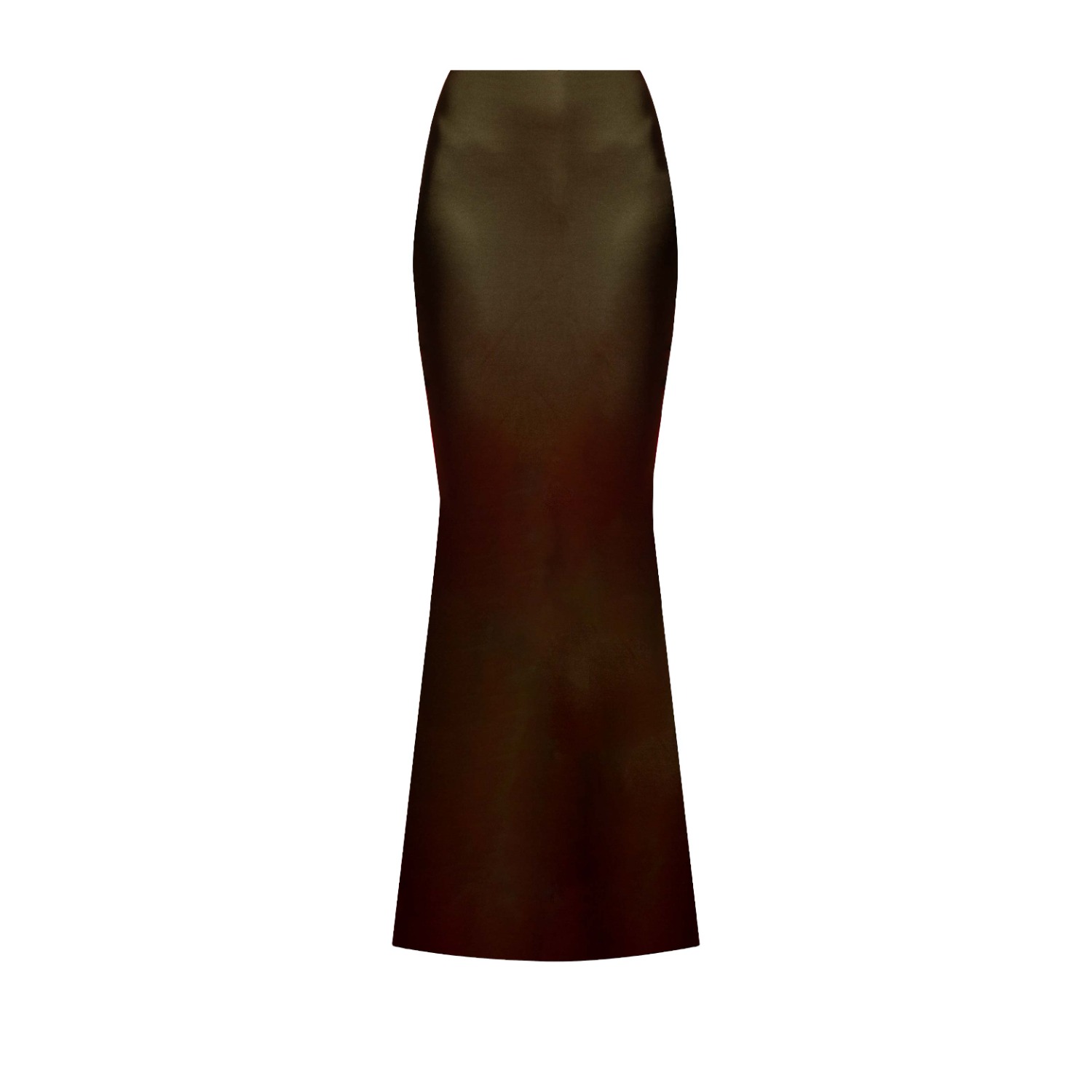 Nur Karaata Women's Mermaid Green Skirt In Green