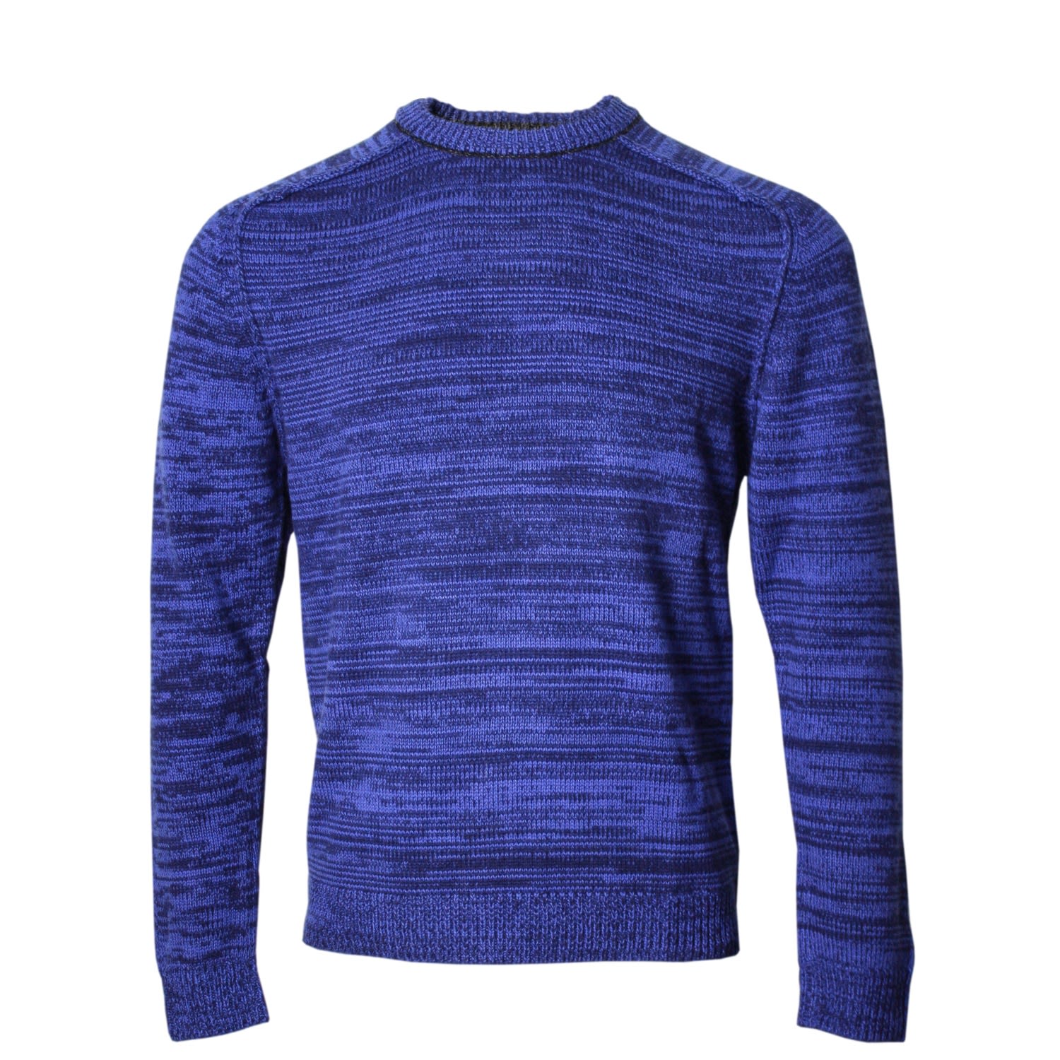 Men’s Crosby Crewneck Sweater In Blue Medium Lords of Harlech