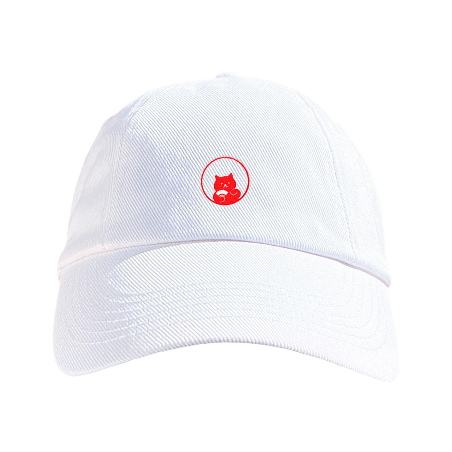 Women’s Lucky Cap In White One Size The Shirt of My Sensei