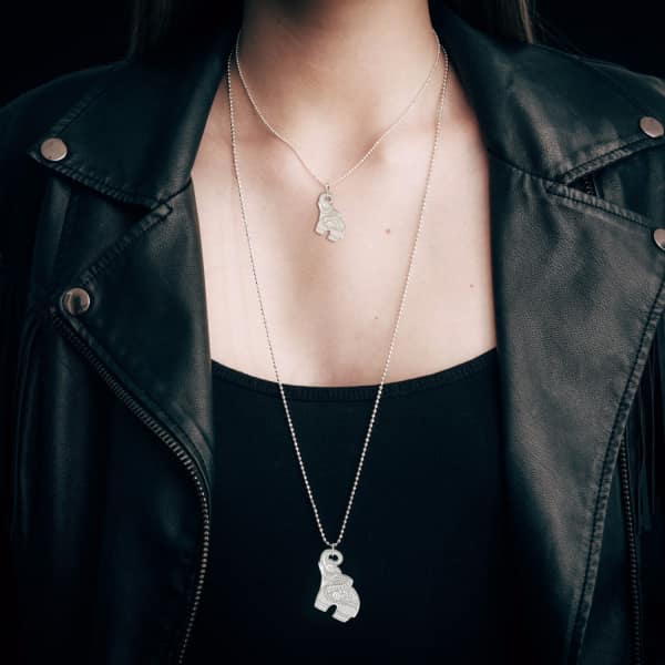 Cartergore Small Gold Elephant Pendant Necklace In Pendant