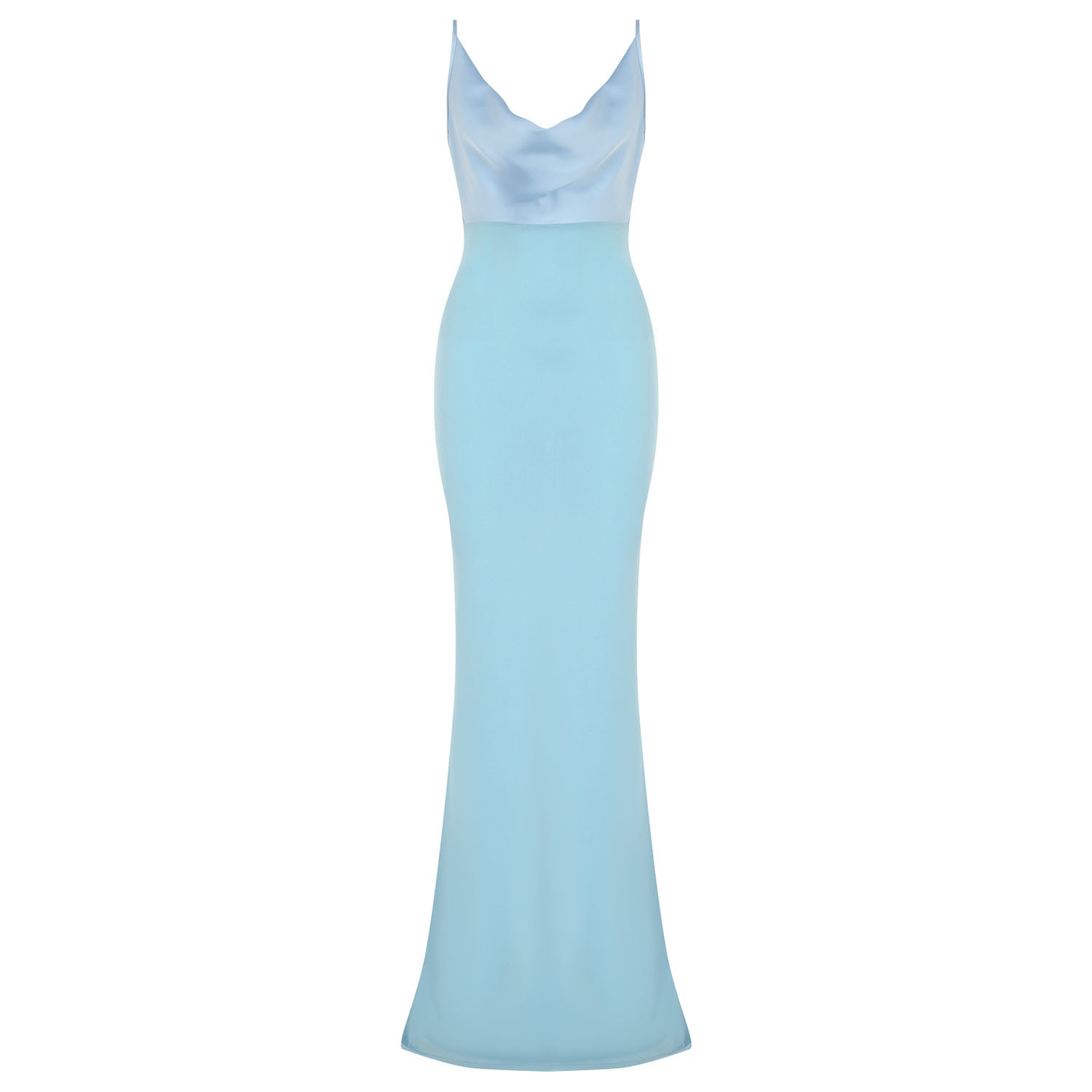 Women's Maxi Azura Dress-Baby Blue | Small | Herfetch