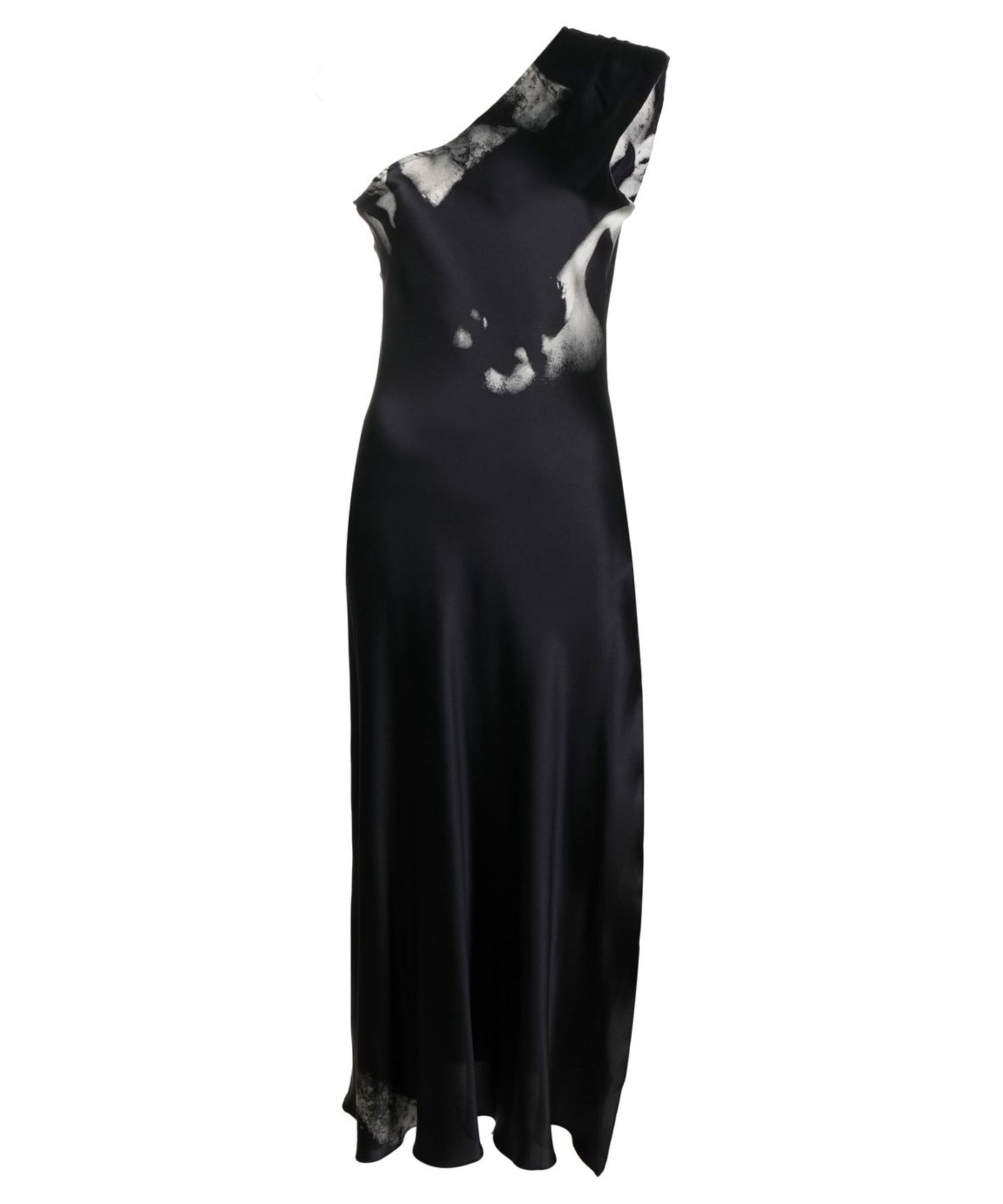 Women’s Black Masks Silk Dress Small Tessitura