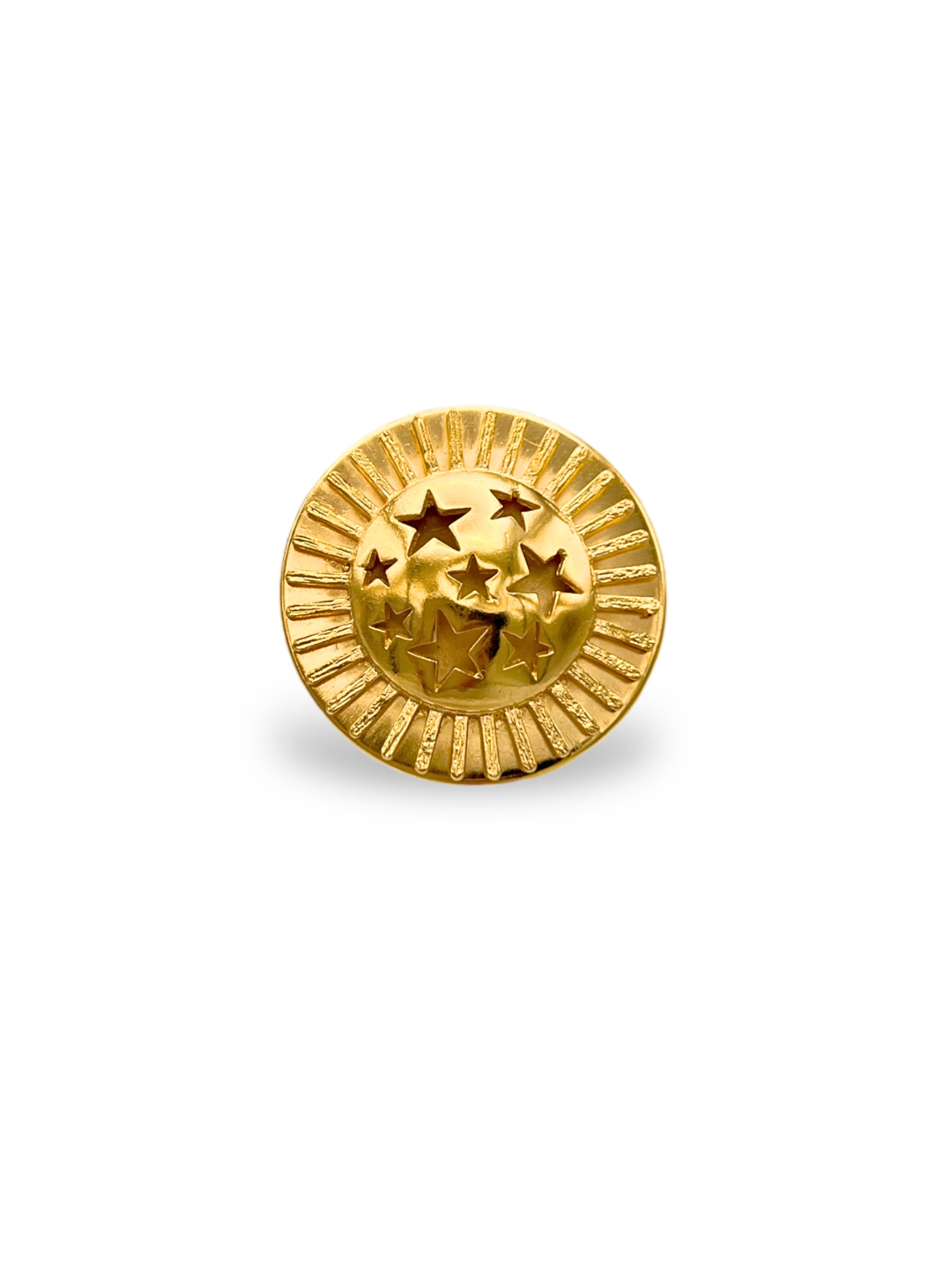 Jaredjamin Women's Gold Starburst Statement Ring