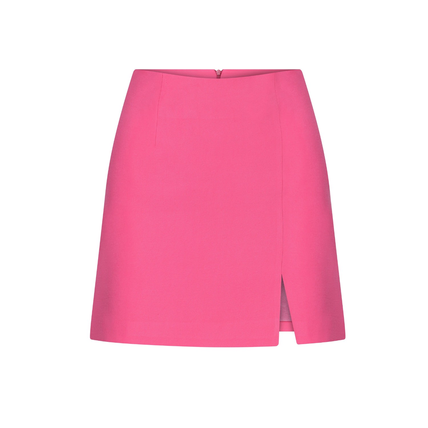 Nazli Ceren Women's Pink / Purple Vance A Line Mini Skirt In Bubble Gum Pink In Pink/purple