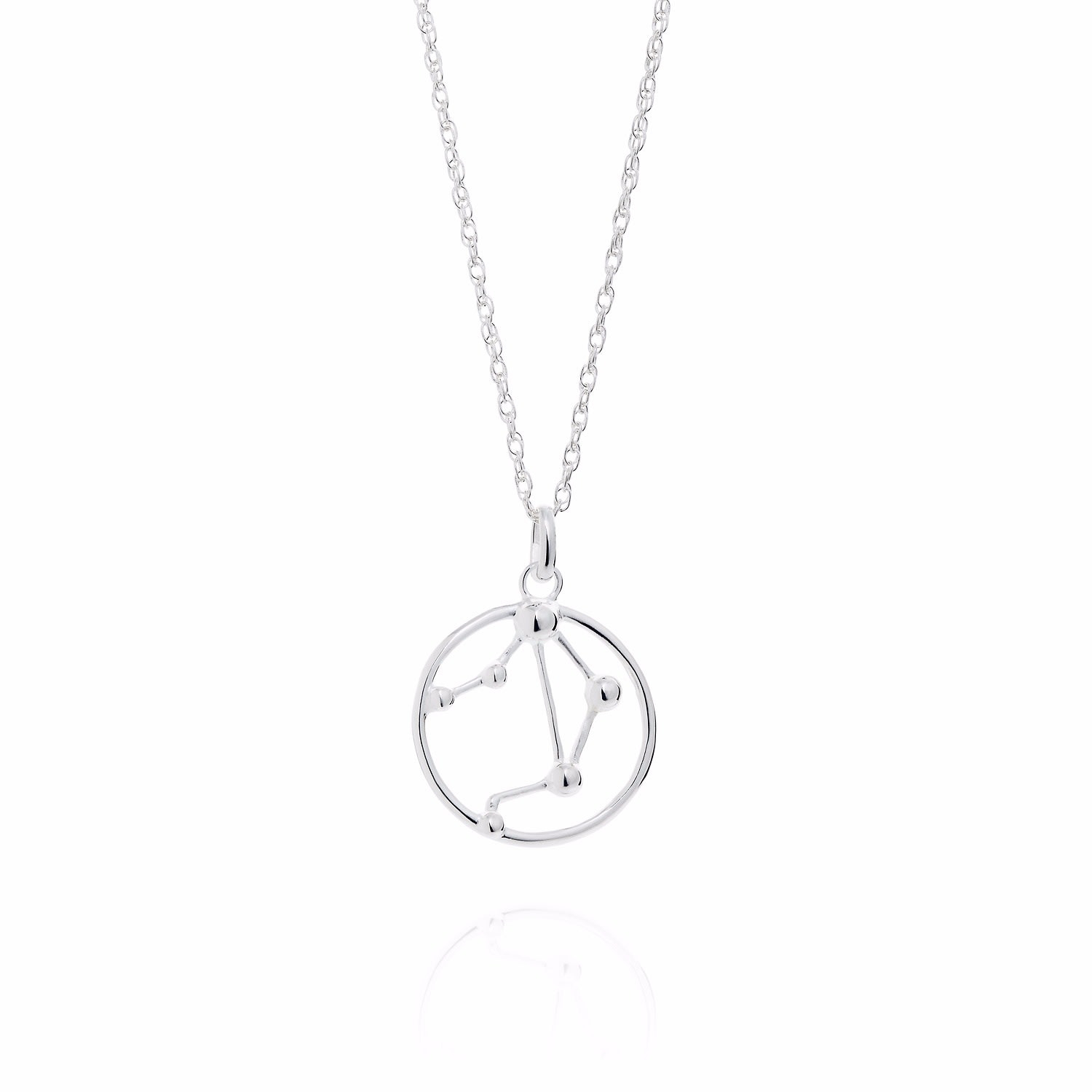 Women’s Silver Libra Astrology Necklace Yasmin Everley Jewellery