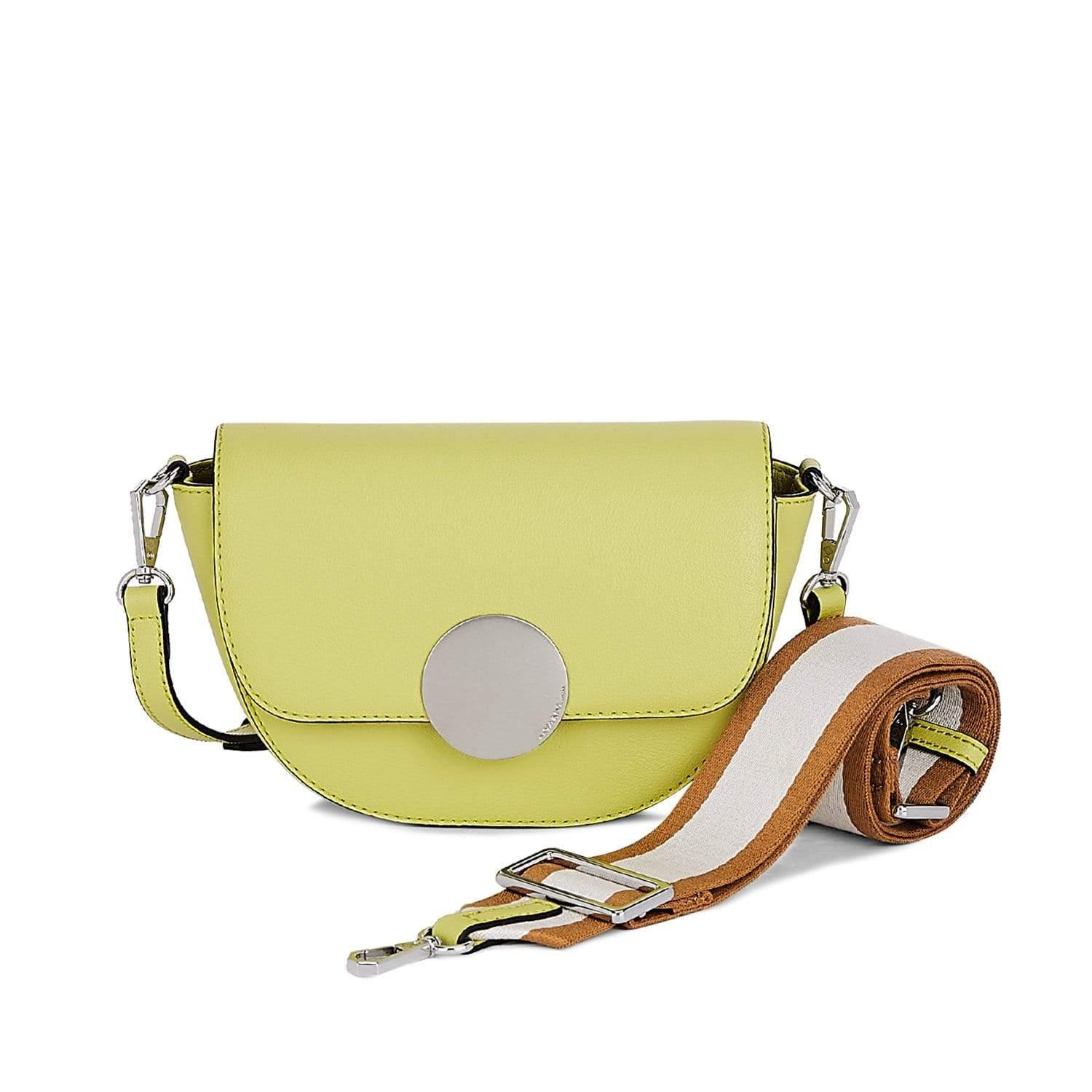 Oryany Women's Lottie Saddle Crossbody -baby Green In Green