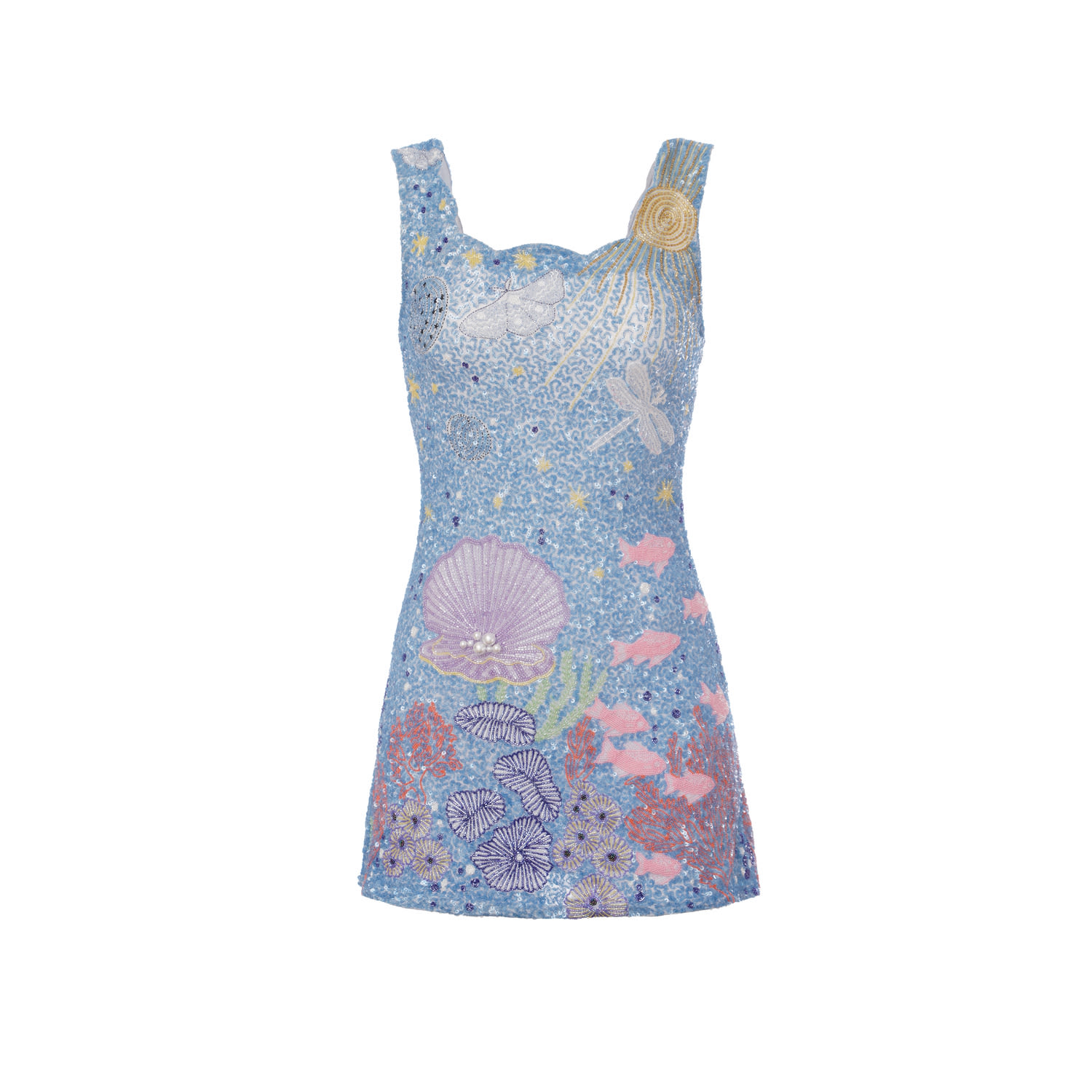 Women's Blue The Oceana Dress | Extra Small | Songs of Siren
