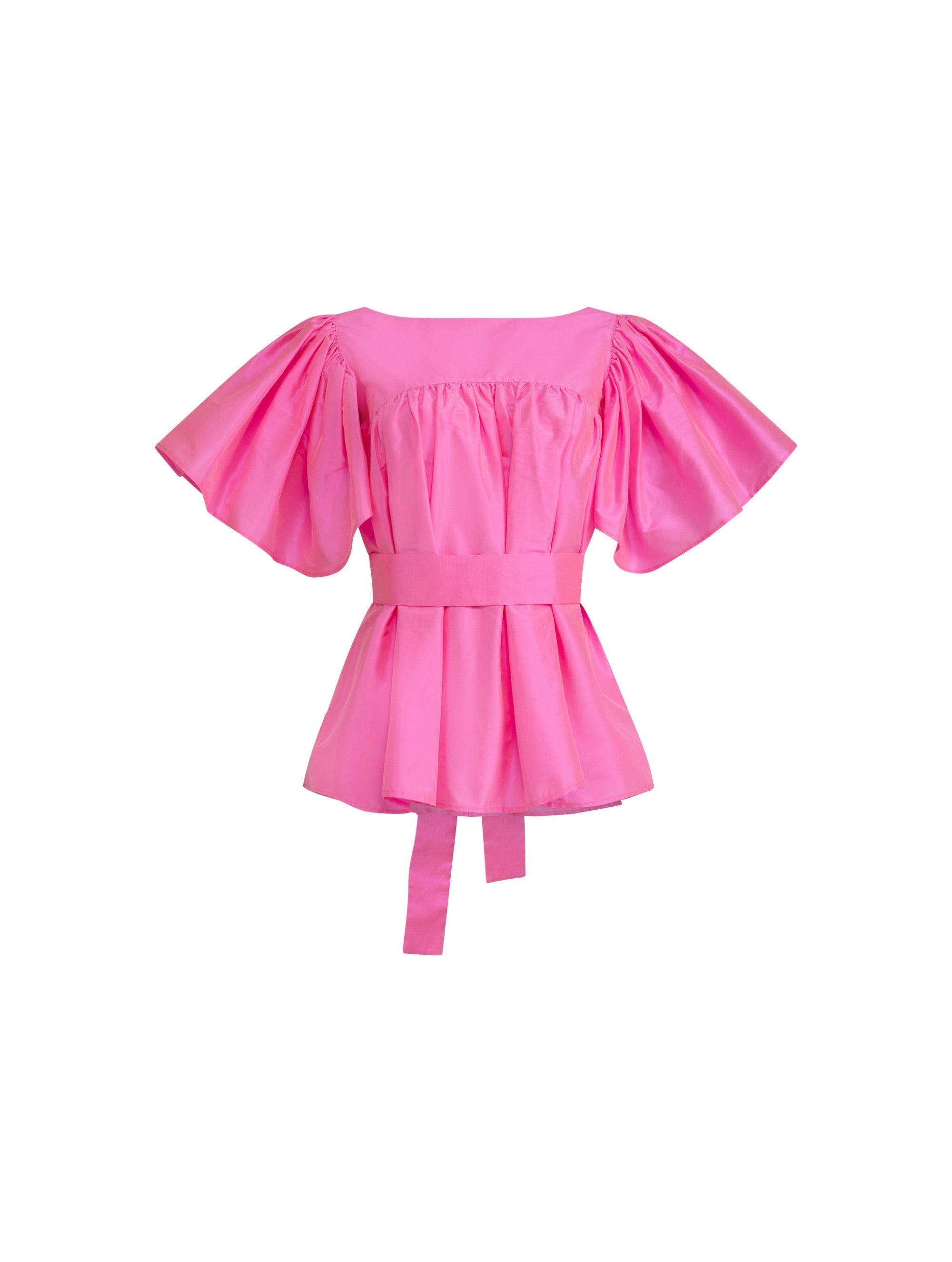 Helene Galwas Women's Pink / Purple Filipare - Silk Blouse In Pink/purple