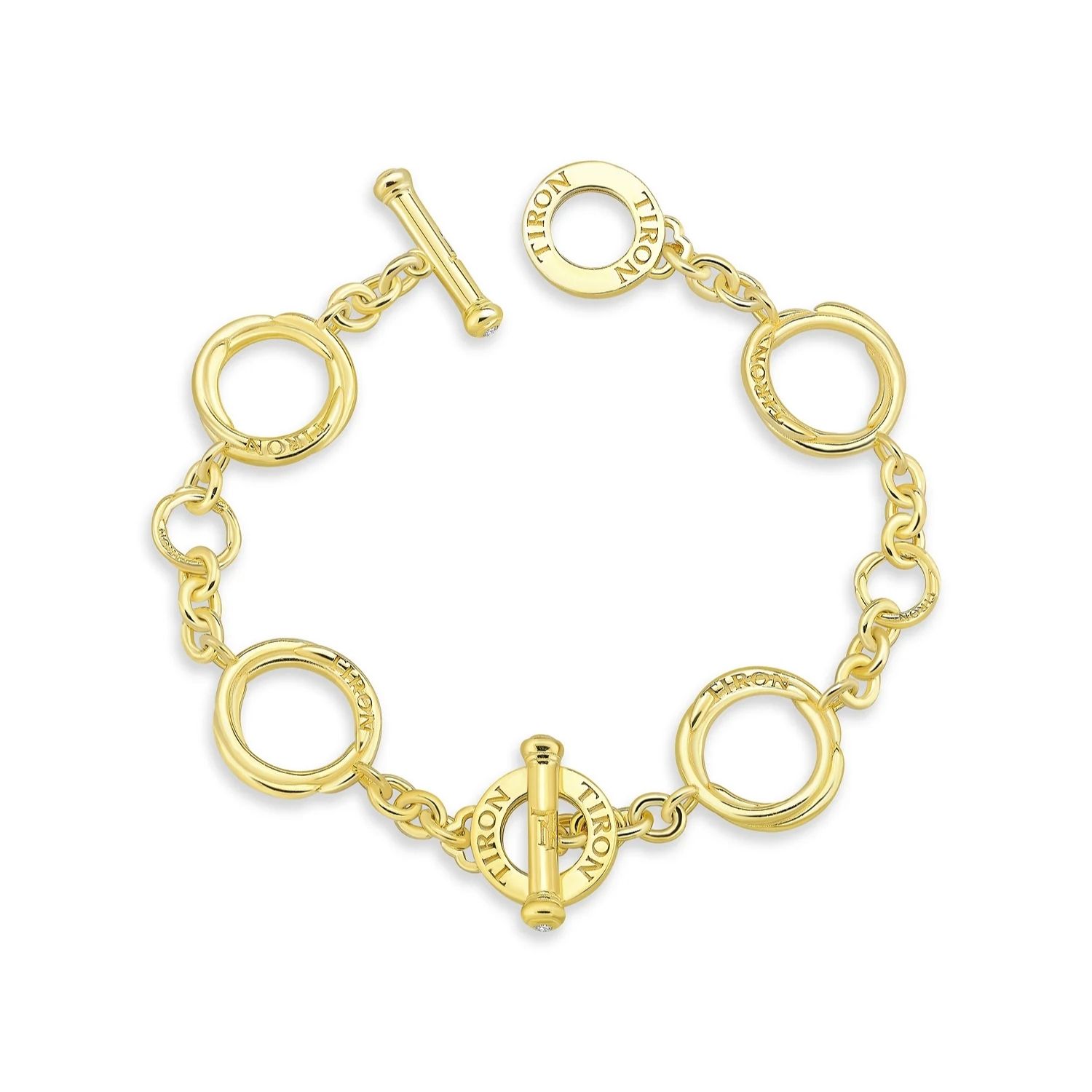 Tiron Women's Gold Rondelle Bracelet