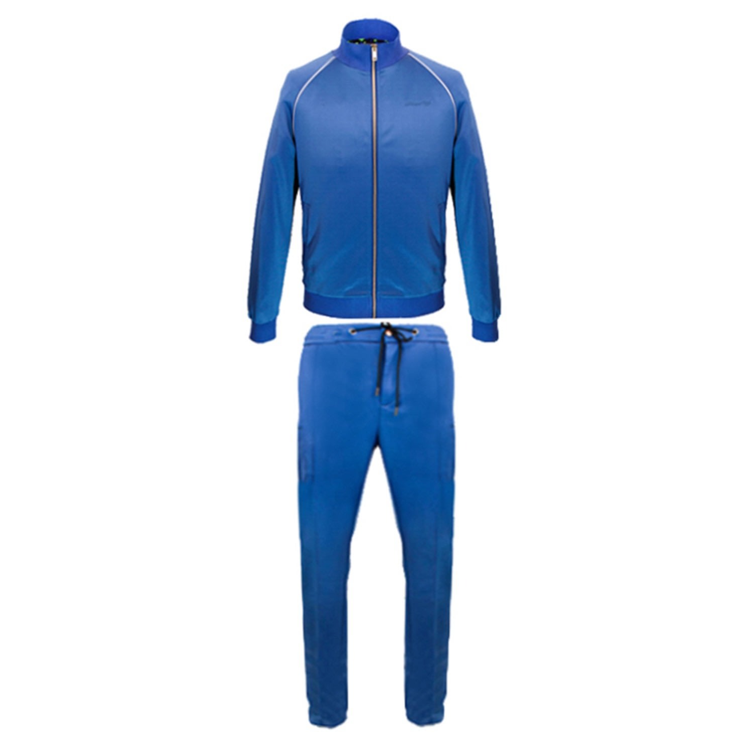 Men’s Greenwich Track Suit - Blue Medium David Wej