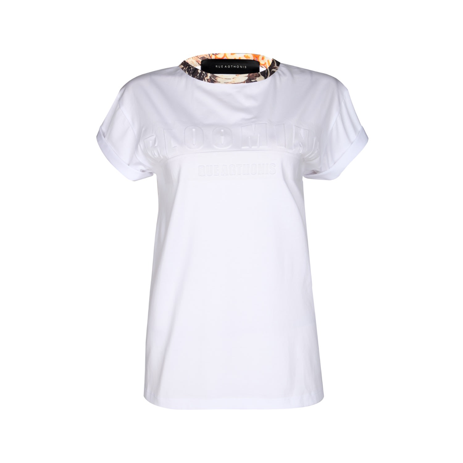 Women’s White Dire Top Medium Rue Agthonis