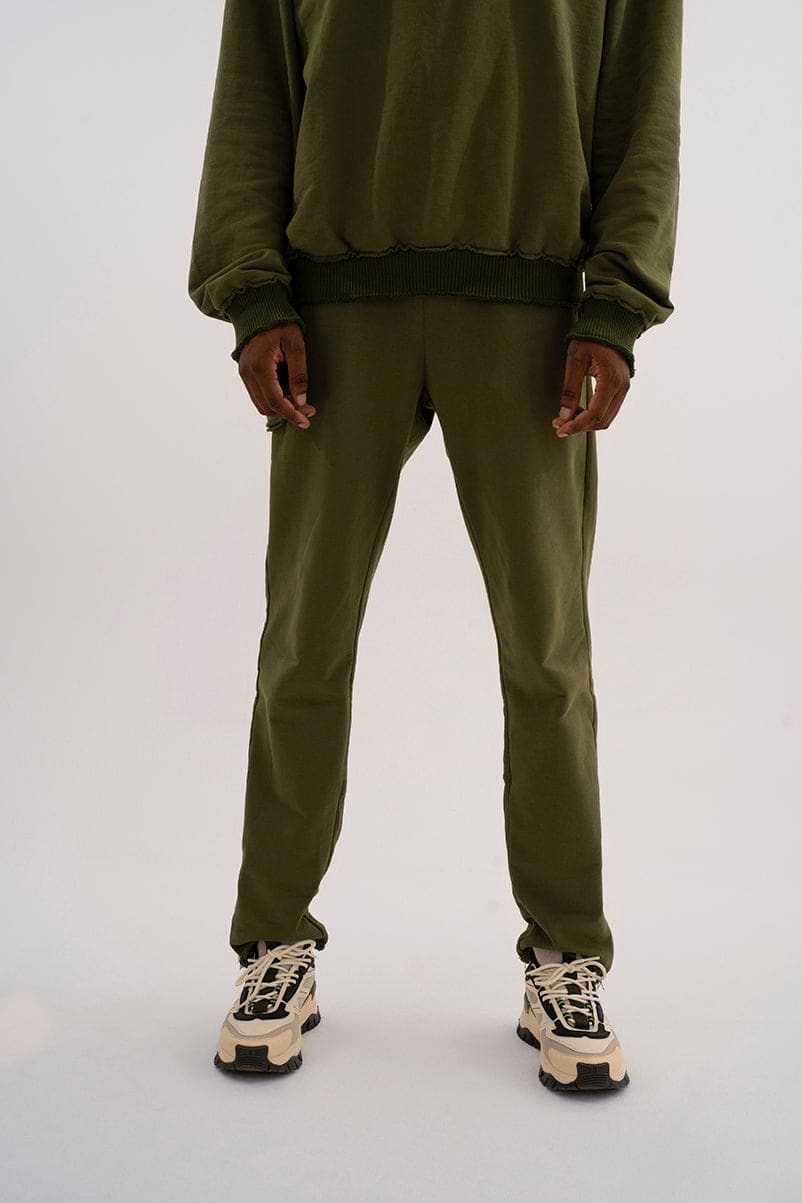 Jogger | Badger Wolf Raw Studio Ayte Khaki | &