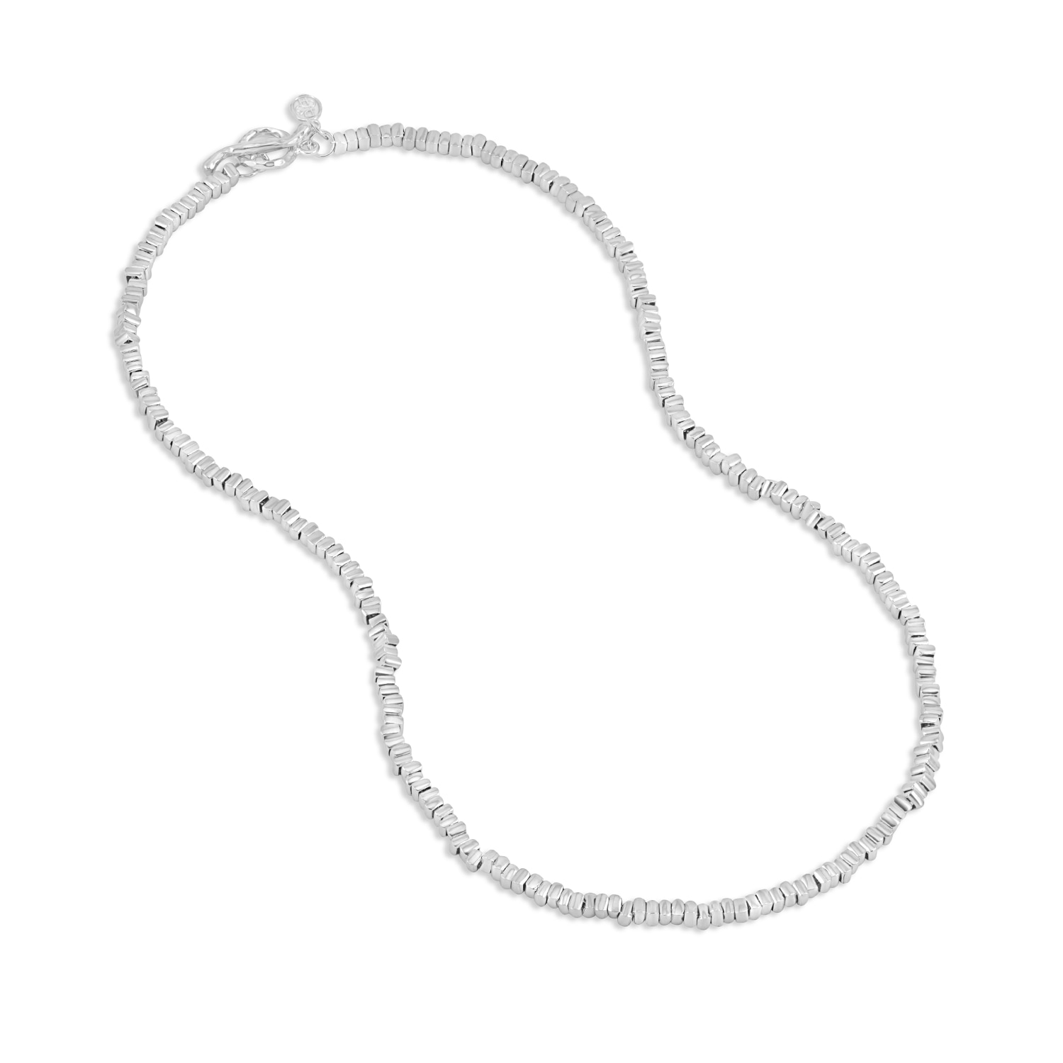 Dower & Hall Kubes Nomad Necklace In Metallic