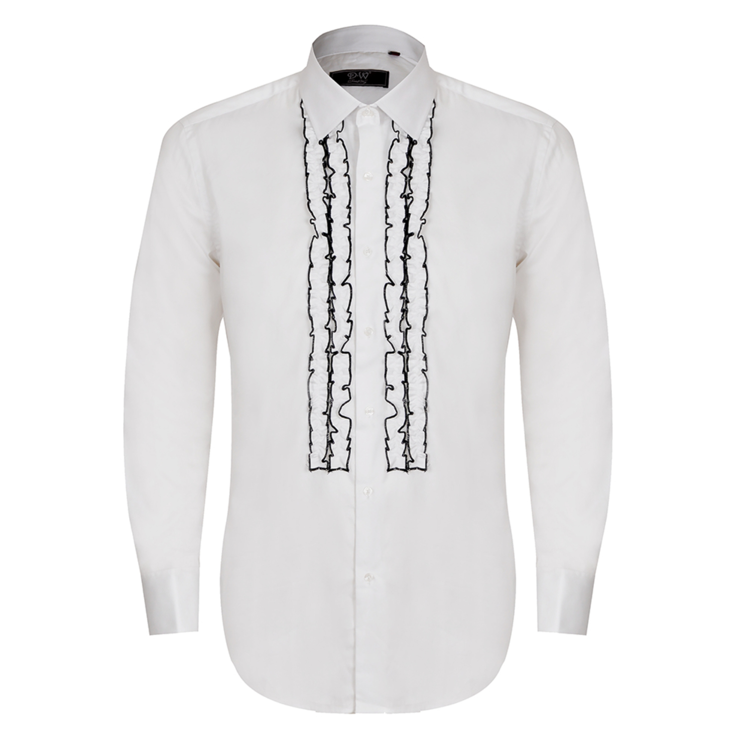 Wentworth White Cooper River Ruffle Shirt main image 0