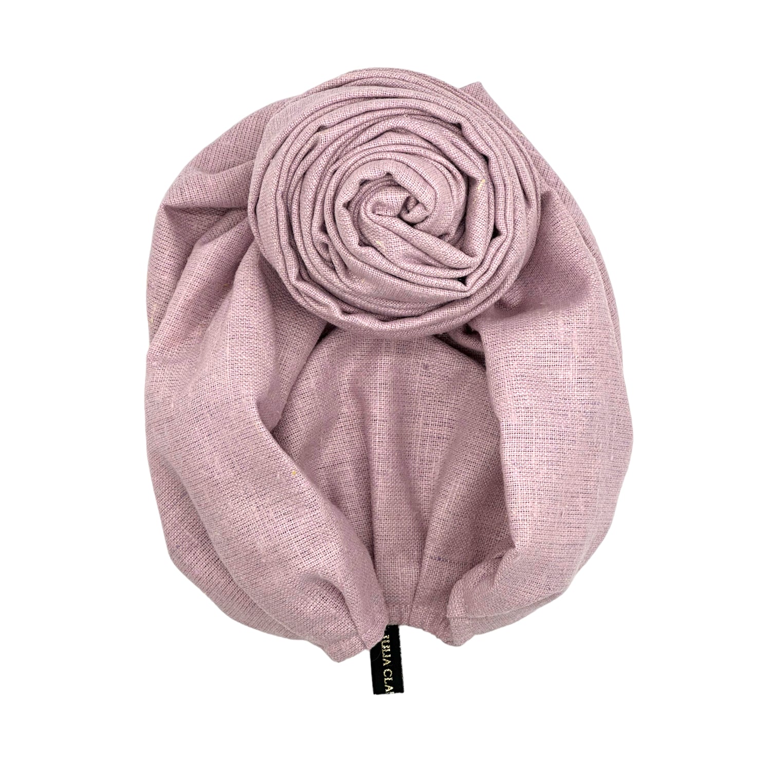 Women’s Pink / Purple Edith Lilac Linen Turban One Size Julia Clancey