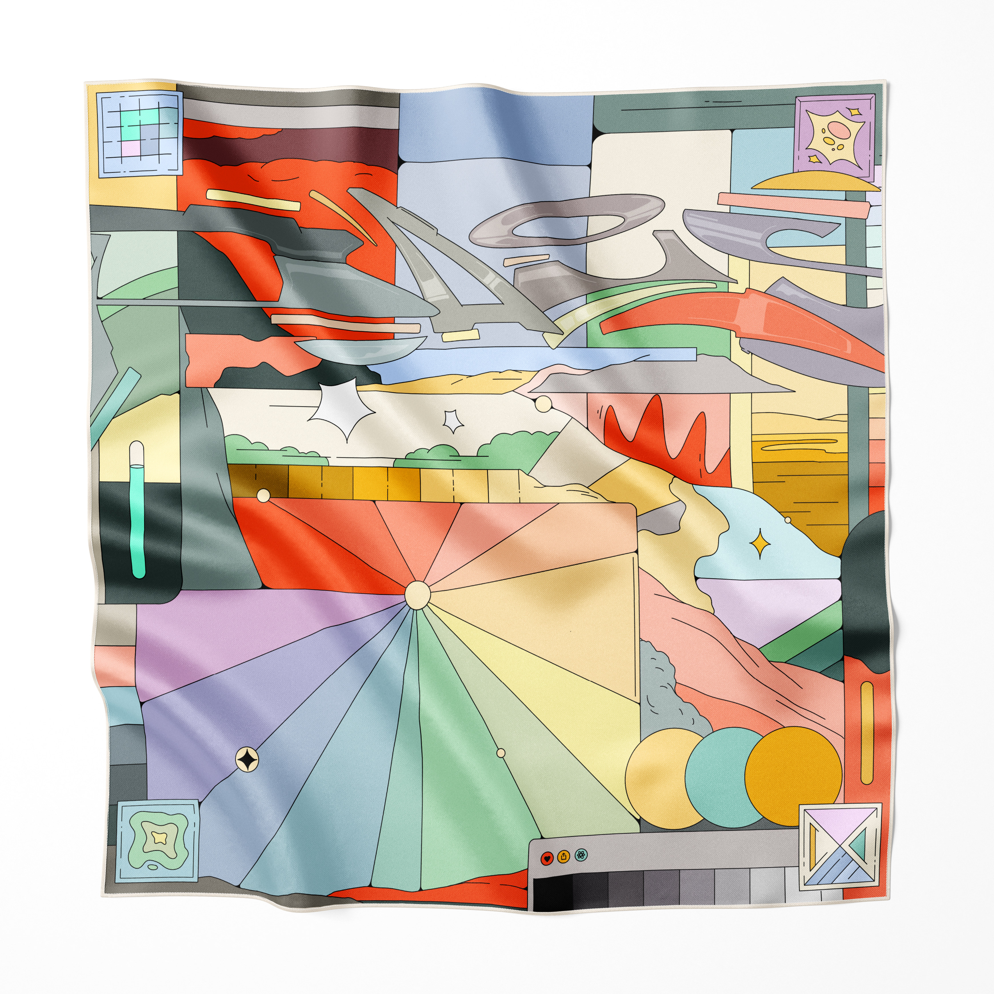 Pauser Women's  Silk: Daylight In Multi