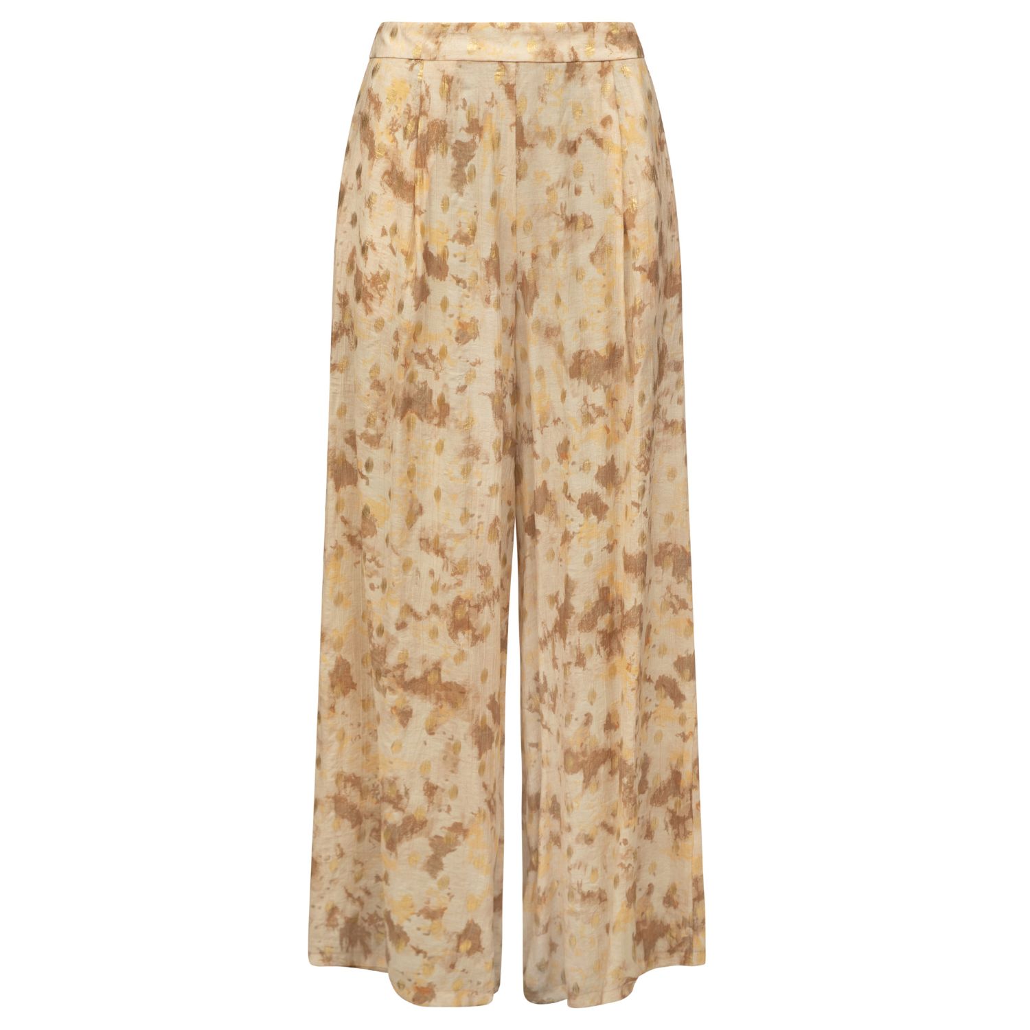 Traffic People Women's Gold Rush Evie Trousers In Brown In Brown