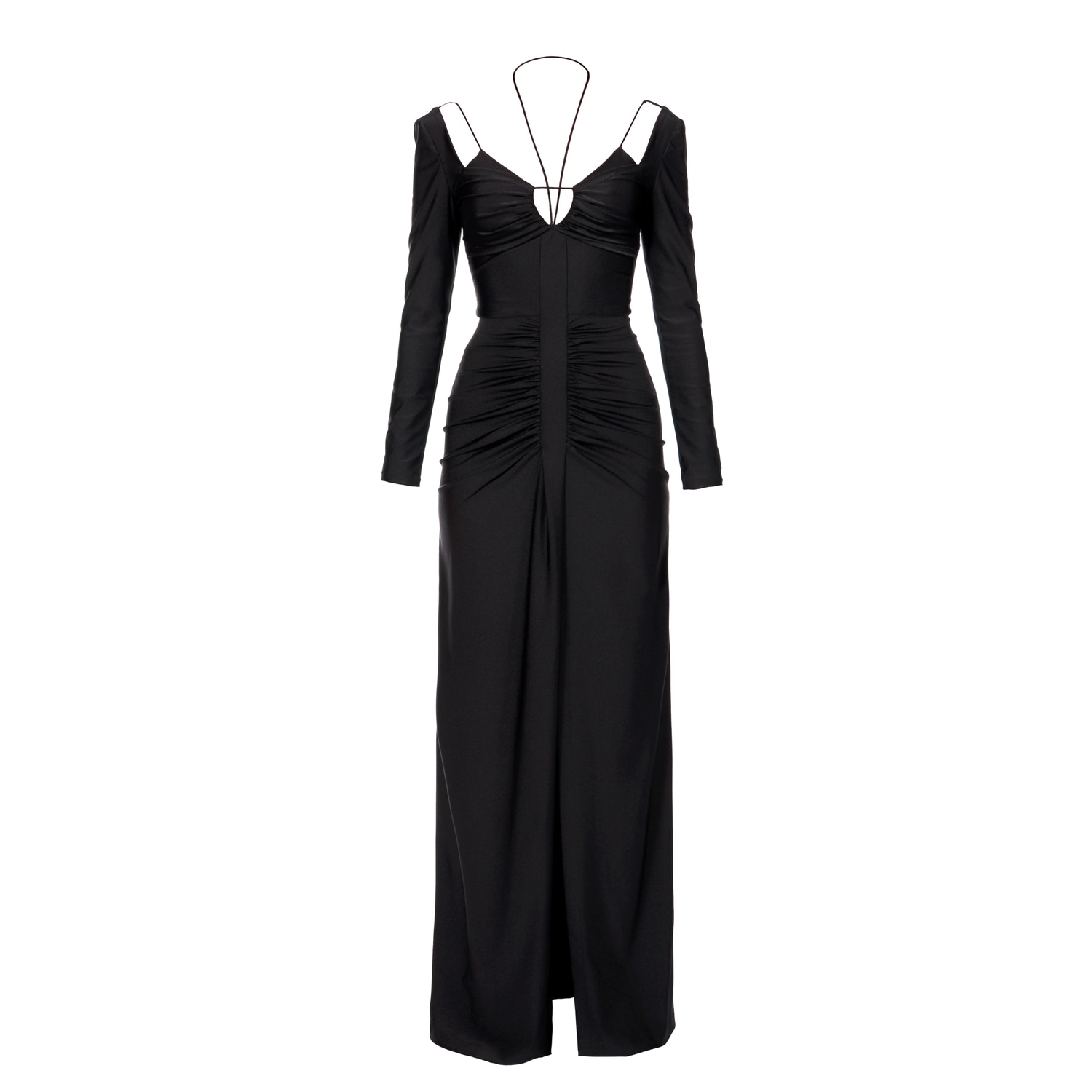 Shop Aggi Women's Dianna Maxi Black Maxi Evening Dress