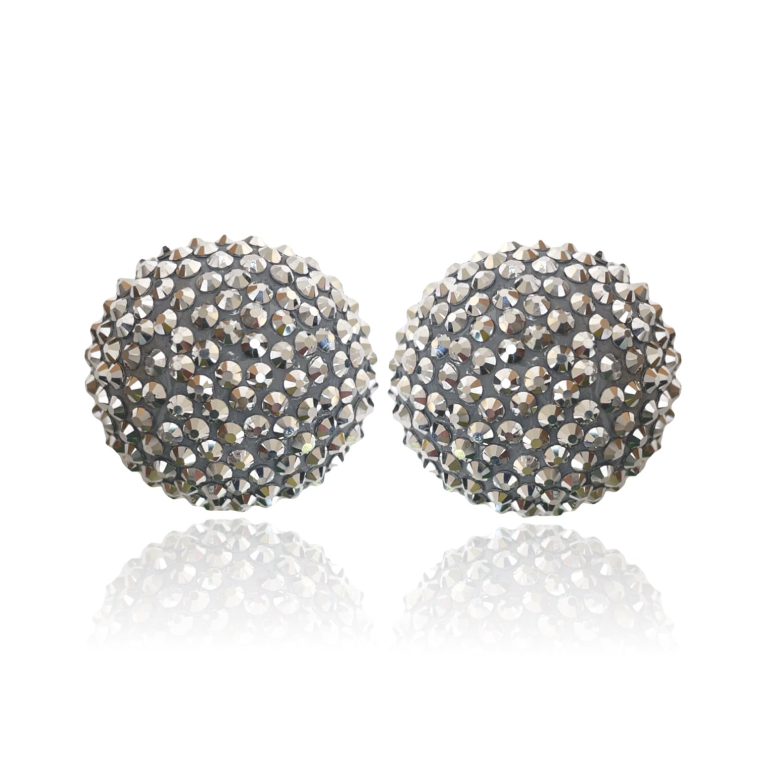Pinar Ozevlat Women's Disco Pebble Earrings Silver In Multi