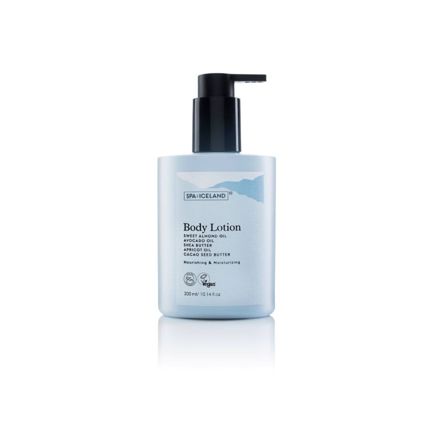 Spa Of Iceland Blue  Gift Sett Shower Gel And Body Lotion In Blue