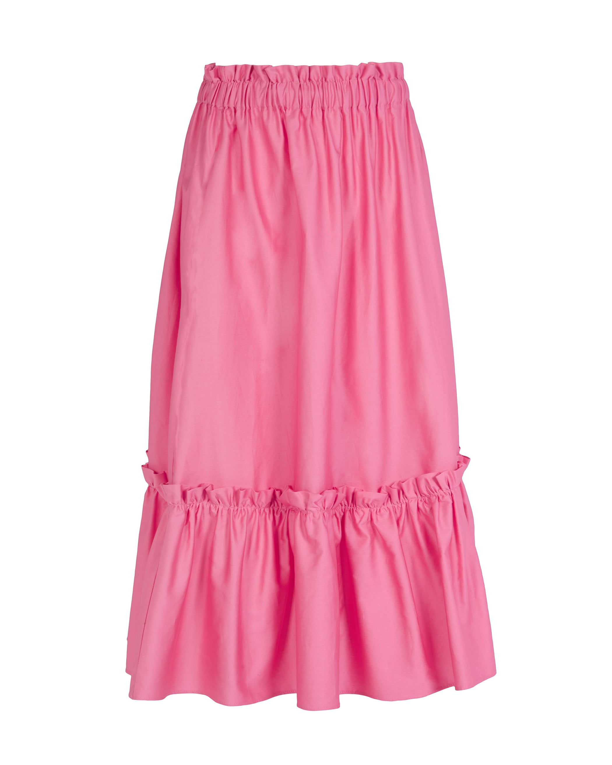 Women’s Pink / Purple The Sofia Midi Skirt In Pink Extra Small Lavaand