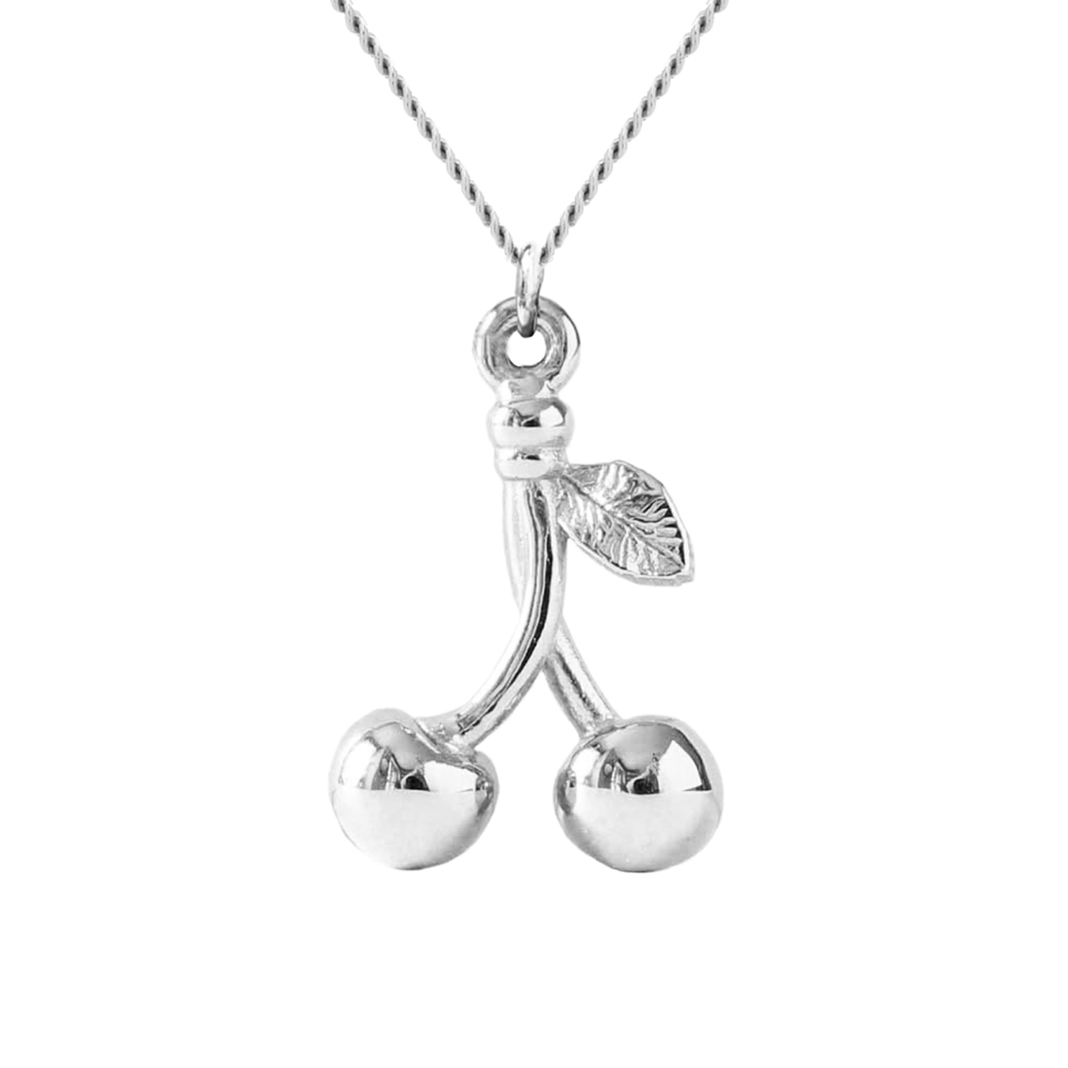 Lee Renee Women's Cherry Bracelet - Silver In Silver