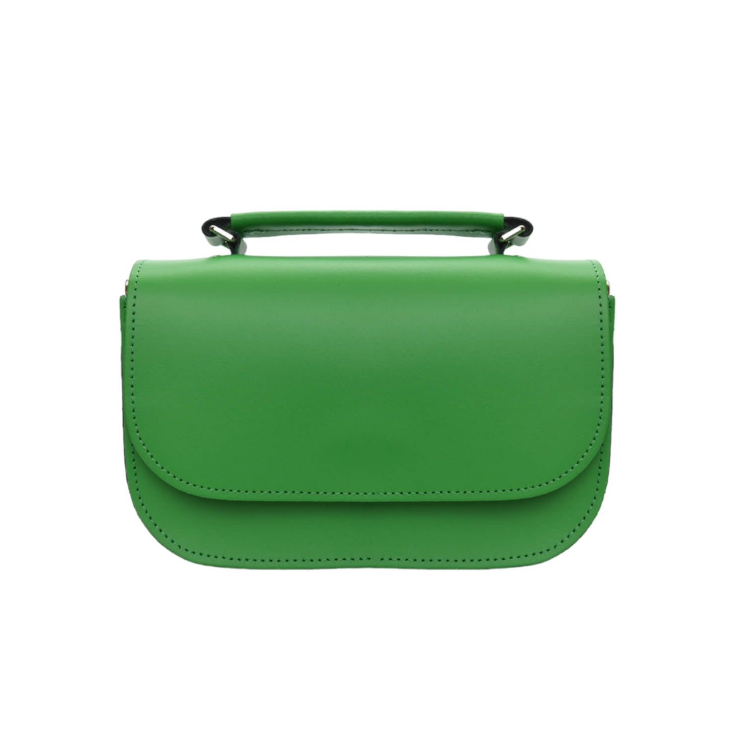 Women’s Aura Handmade Leather Bag - Green One Size Zatchels