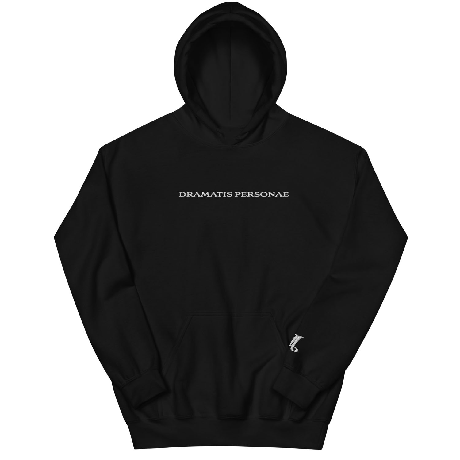 PARRON ALLEN BLACK PARRON ALLEN DRAMATIS PERSONAE HOODIE