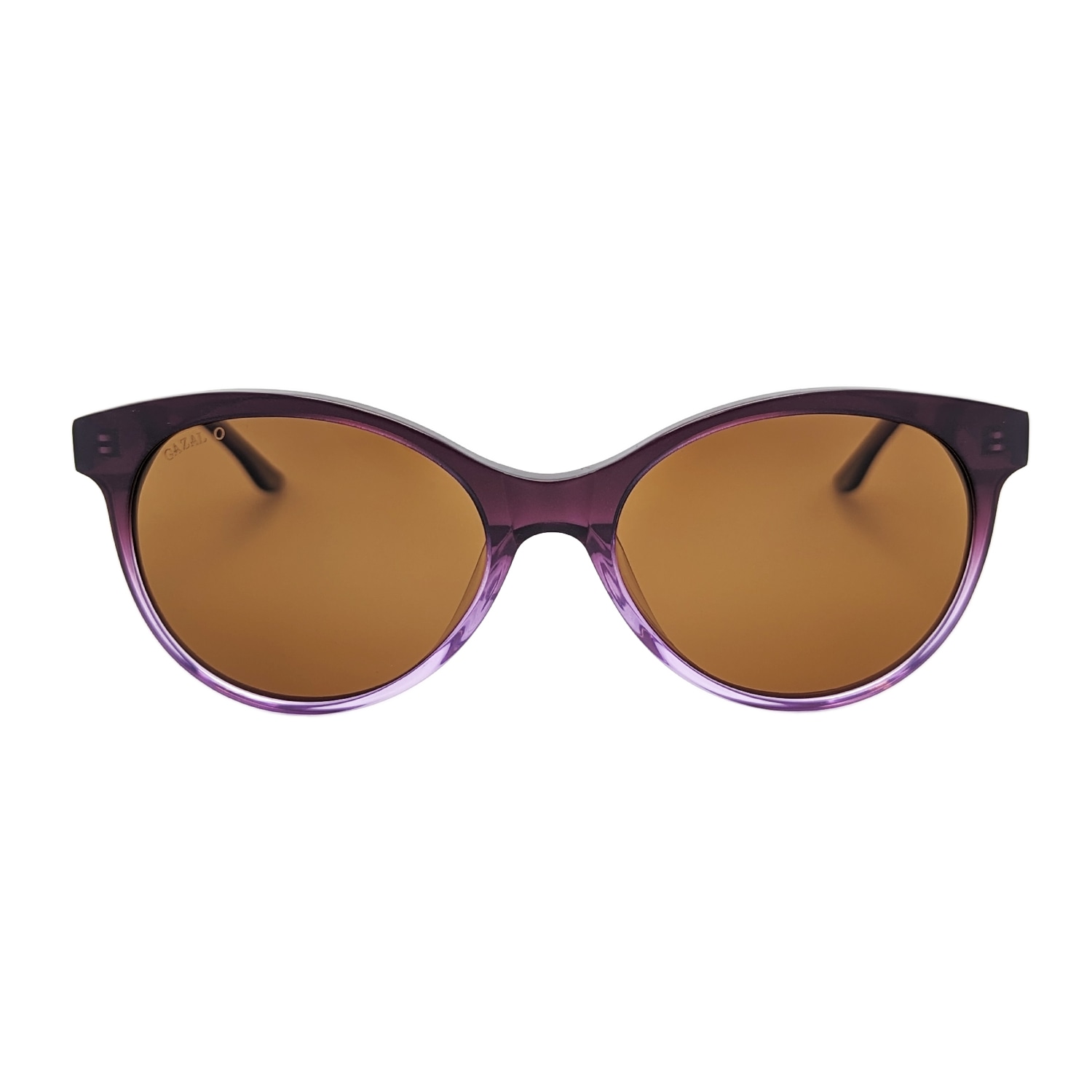 Gazal Eyewear Women's Pink / Purple Classe - Round Cat Eye Sunglasses - Purple In Burgundy