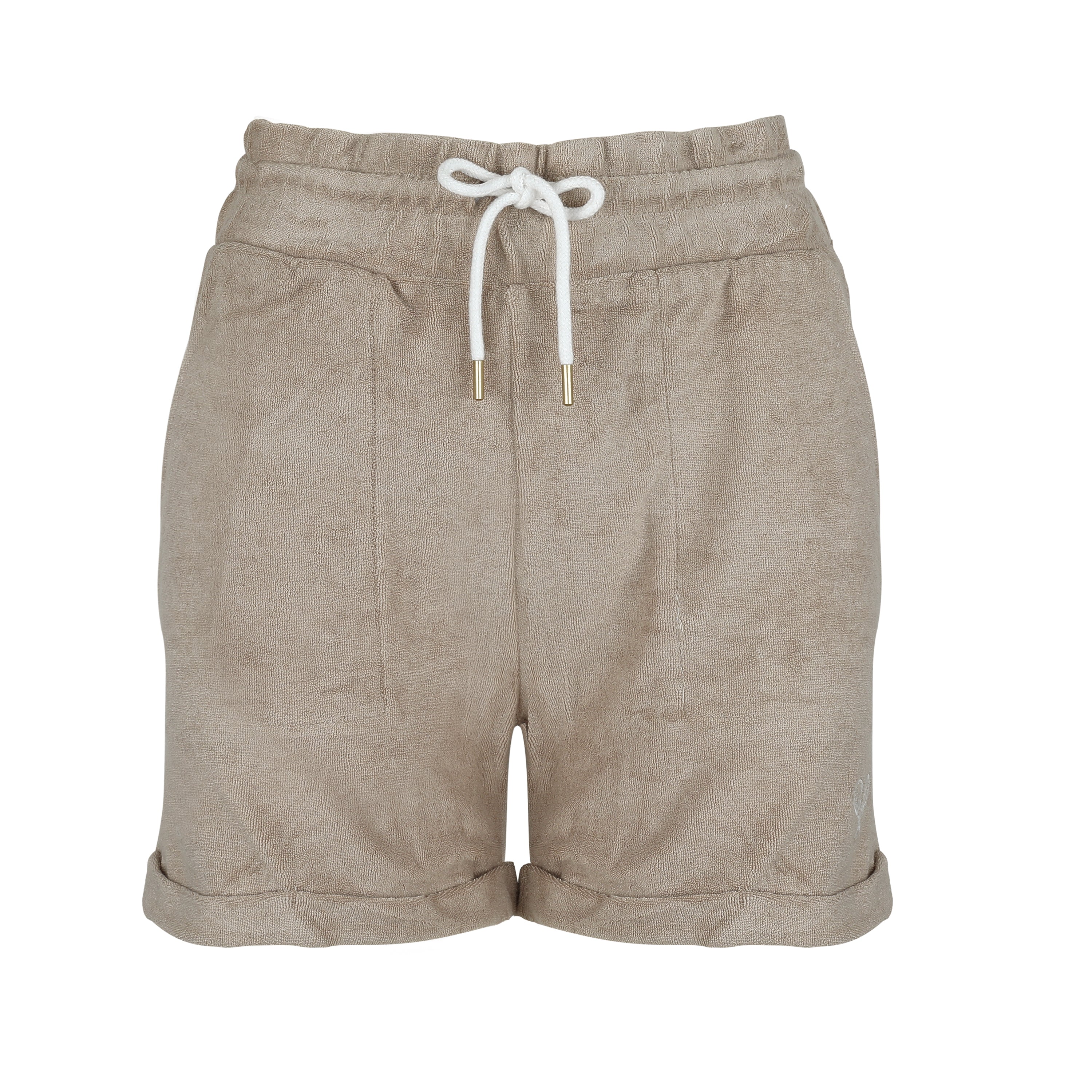 Neutrals / Brown Towel Boy Cabana Short In Sand Small Sette