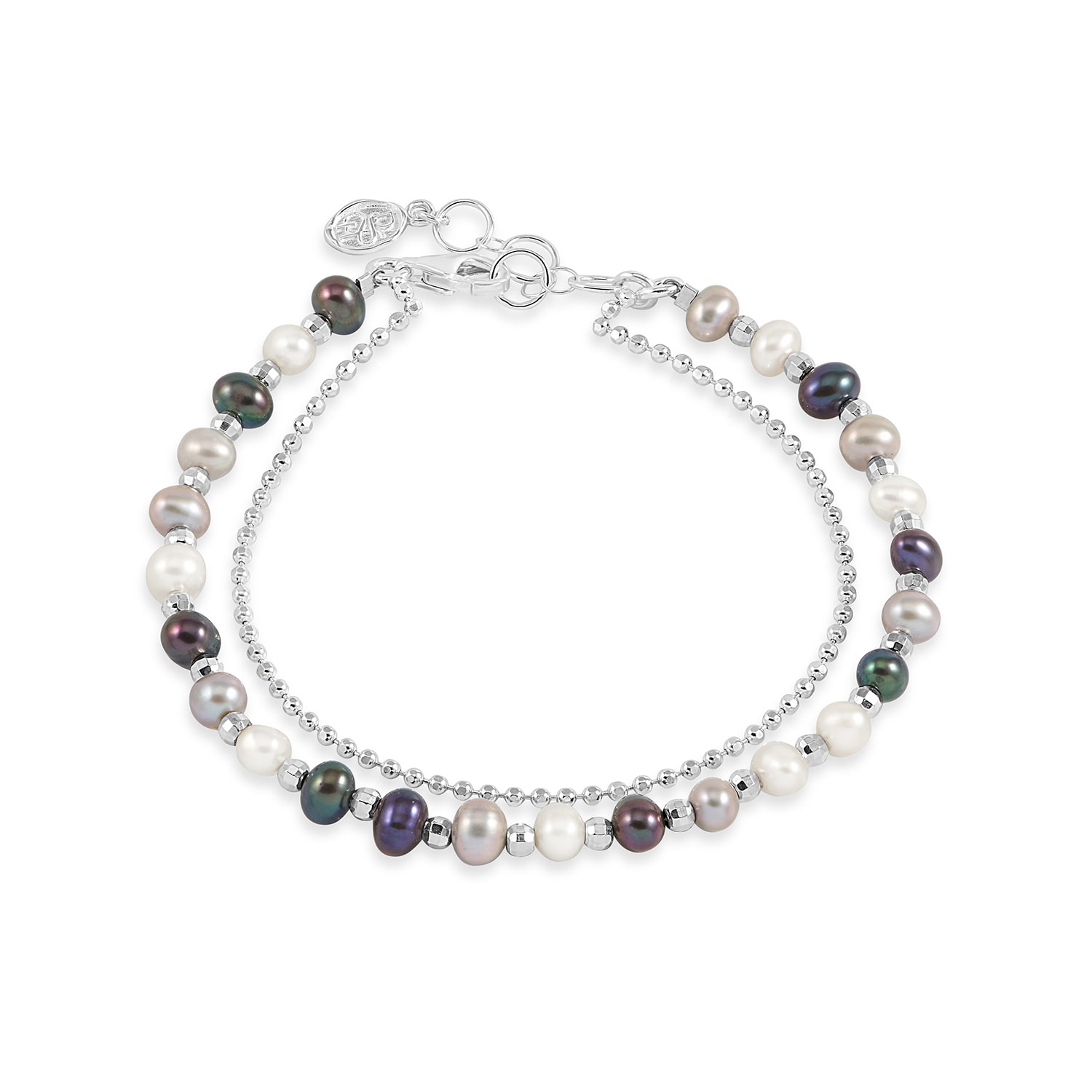 Women’s Mixed Freshwater Timeless Pearl Bracelet In Sterling Silver Dower & Hall