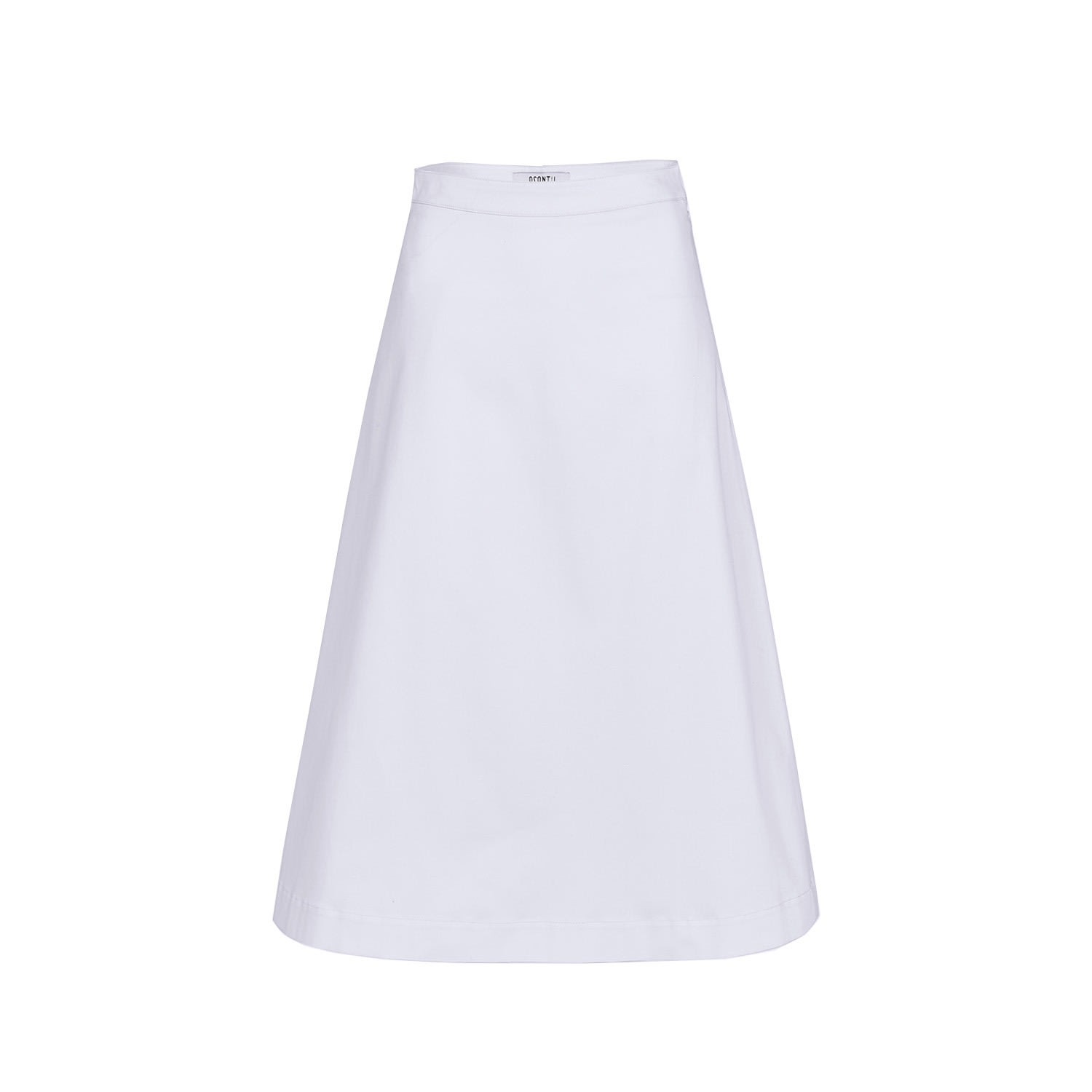 Women’s Upepo A-Line Skirt - White Medium Asantii