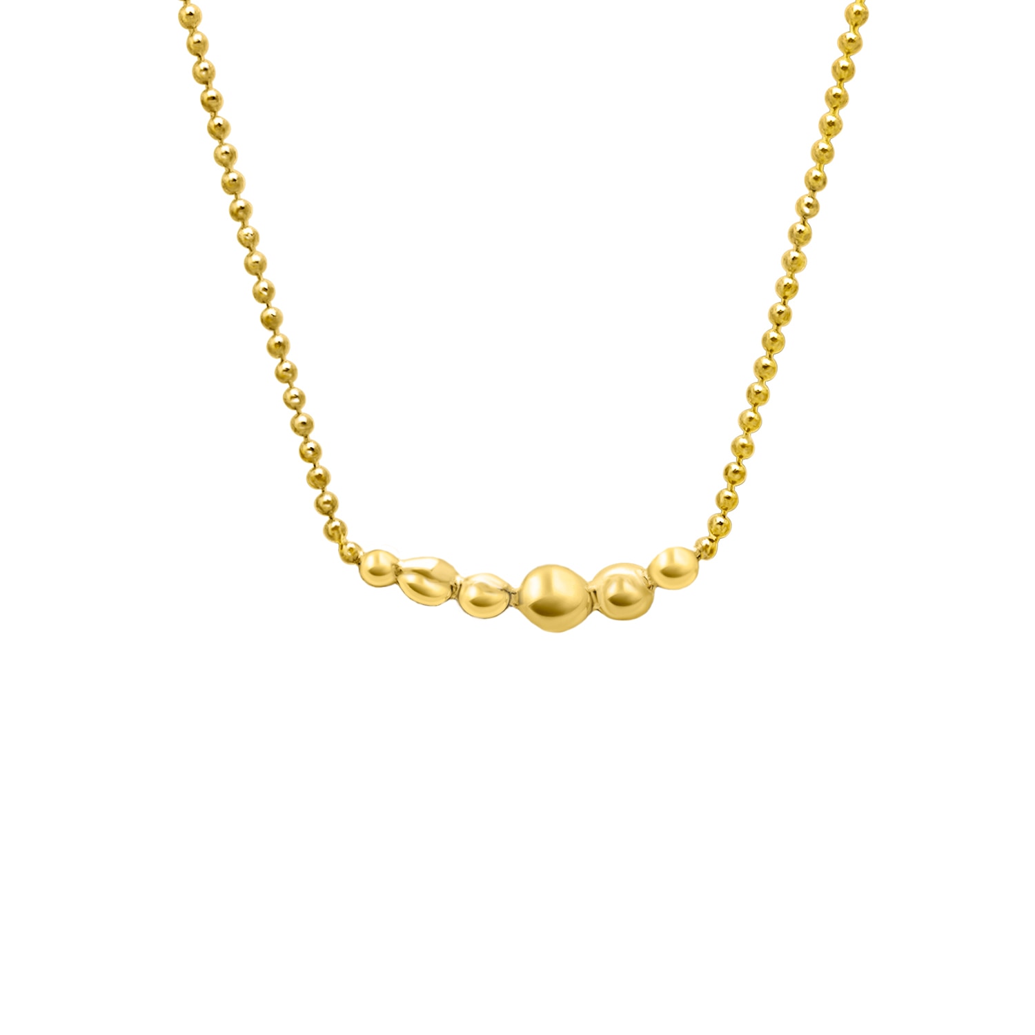 Tory Long Women's The Mini Orb Necklace Gold